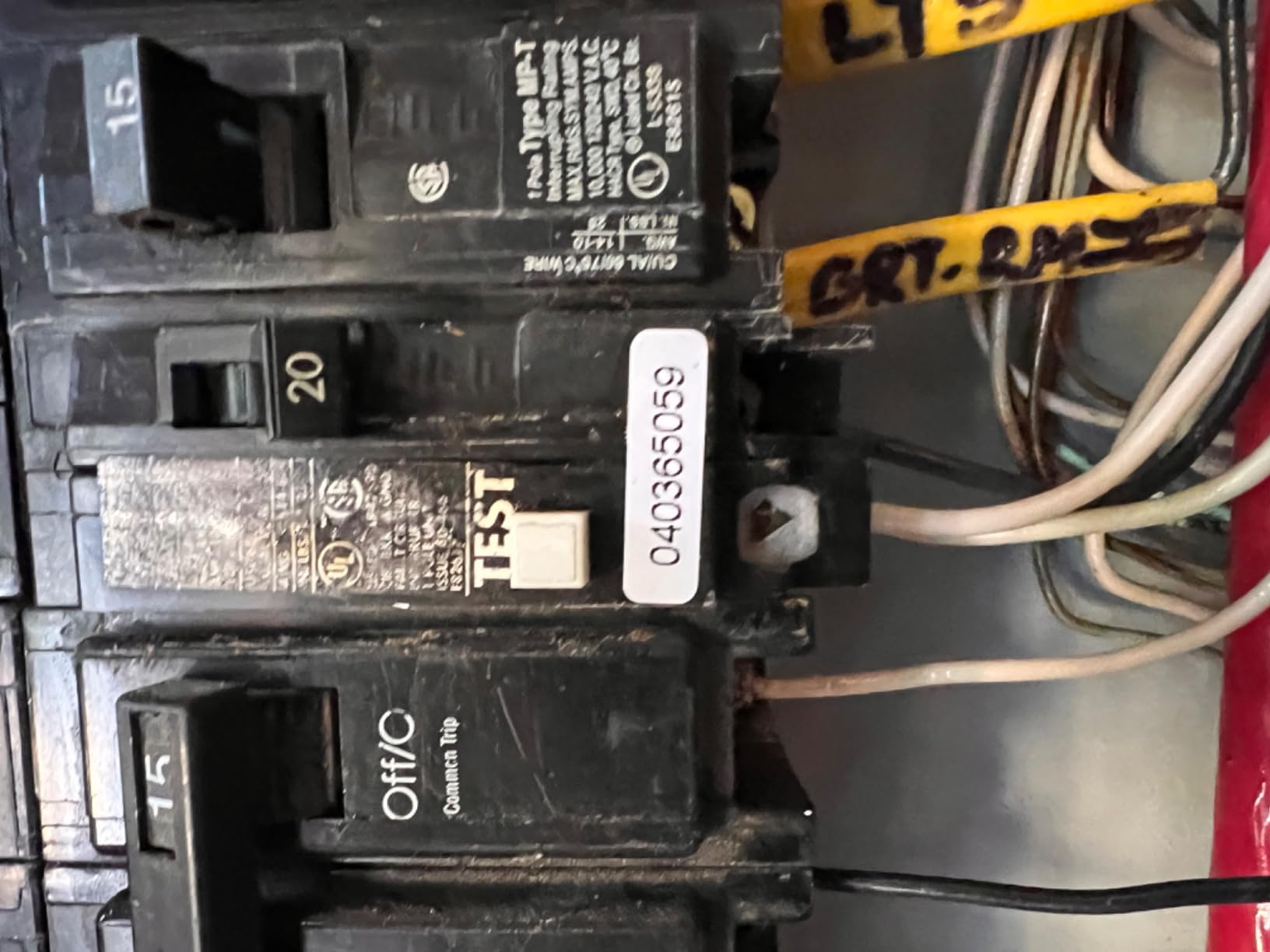 QF120A Gfci Circuit Breaker, Plug In, Self Testing, 20 Amp, 1-Pole, 120 Volt customer photo 1