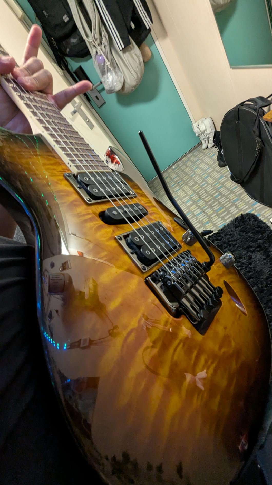Ibanez S Series S670QM - Dragon Eye Burst customer photo 1