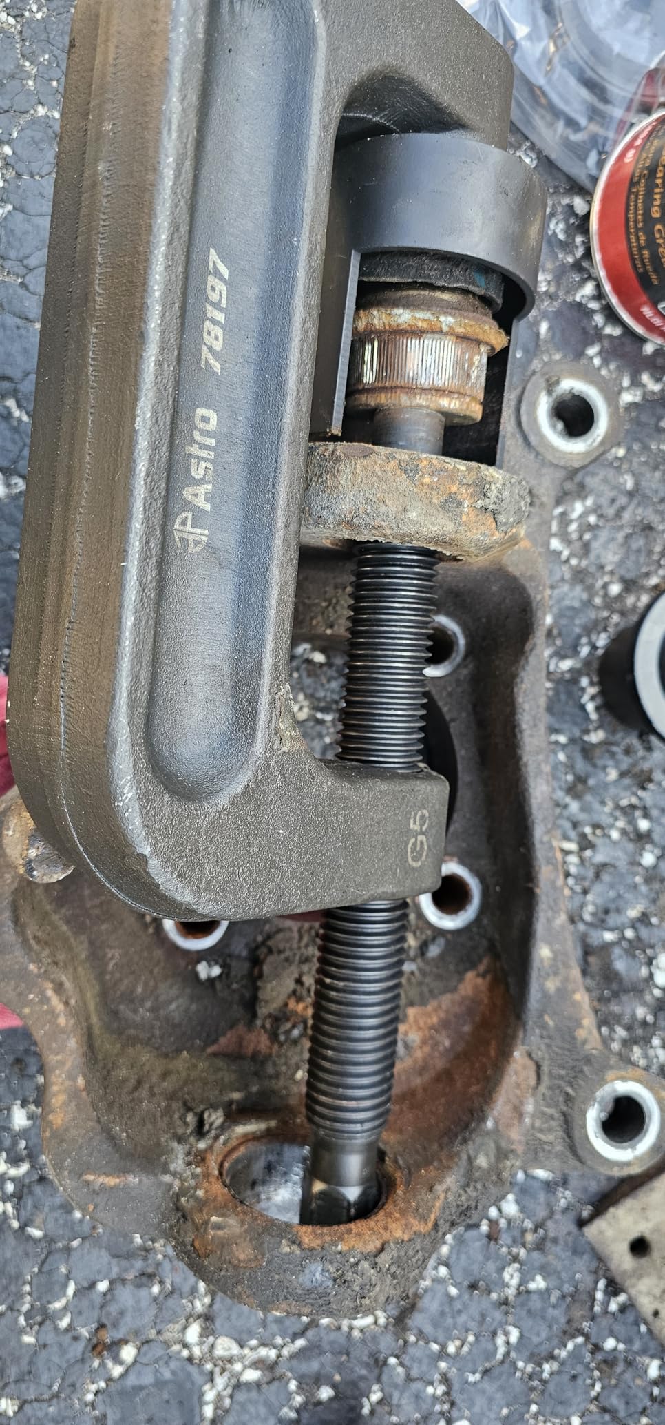 Astro Tools 78197 Goliath LARGE Ball Joint Service Tool and Master Adapter Set customer photo 1