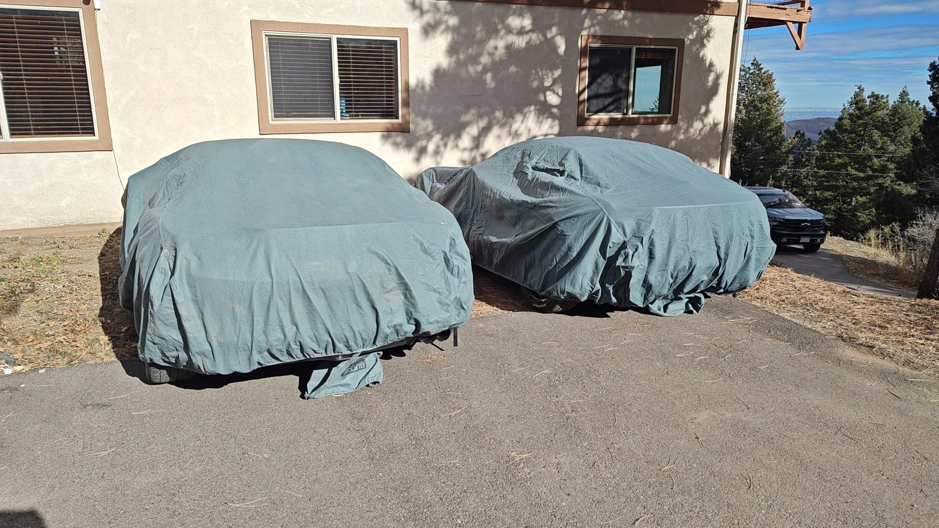 Budge Protector V SUV Cover, Premium 5-Layer Waterproof All Weather Dust Proof Protection with Soft Inner Lining, Fits SUVs up to 210