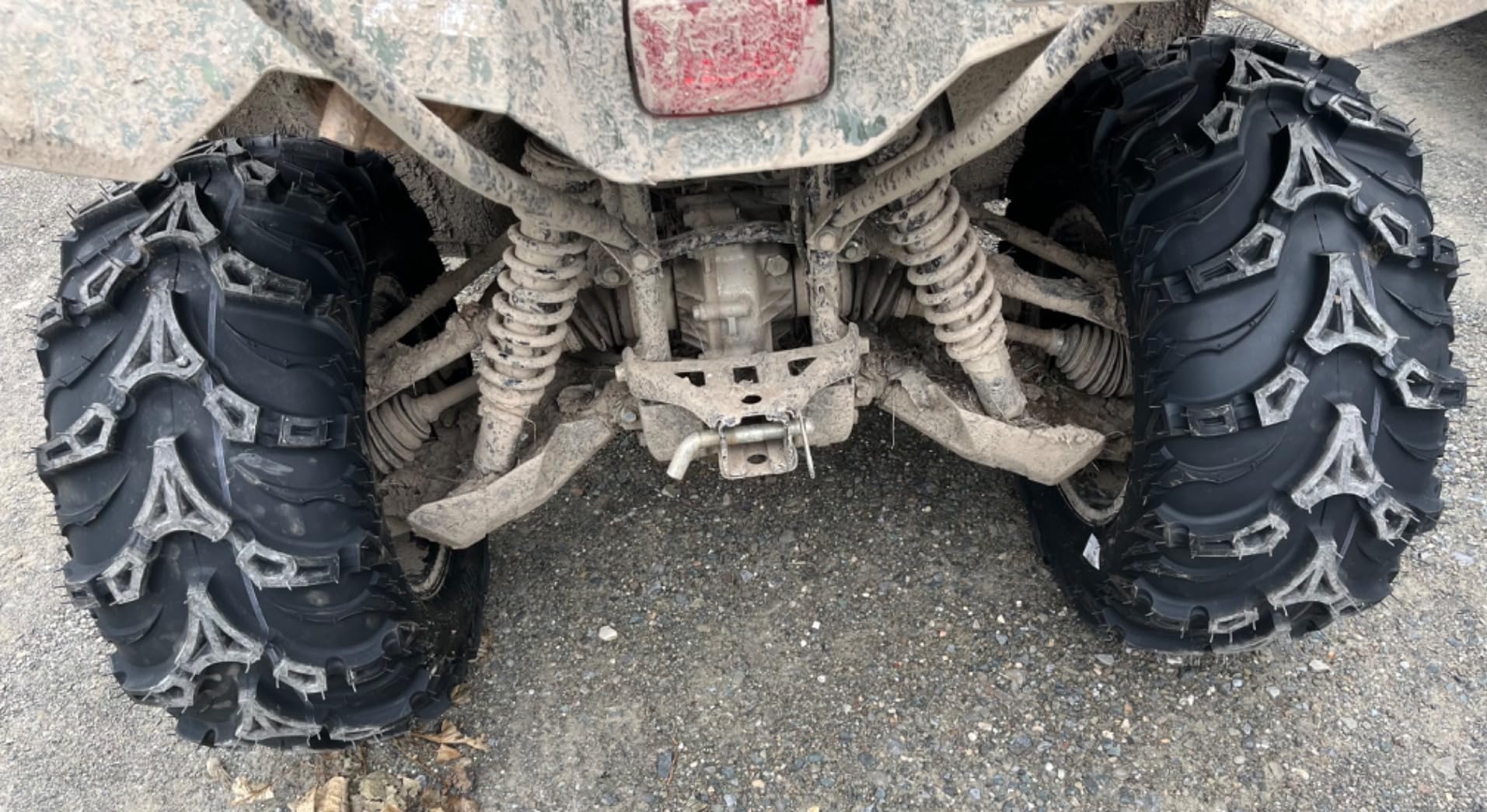 Full set of ITP Mud Lite II (6ply) 25x8-12 and 25x10-12 ATV Tires (4) customer photo 2