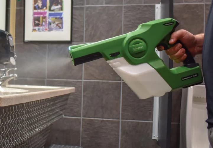 Victory Innovations Cordless Electrostatic Handheld Sprayer for Disinfectants and Sanitizers, 360° Coverage, 3-in-1 Nozzle, Easy Fill Tank Covers 2,800 Sq Ft, Green, 33.8 Fl Oz (Pack of 1), (VP200ESK) customer photo 1