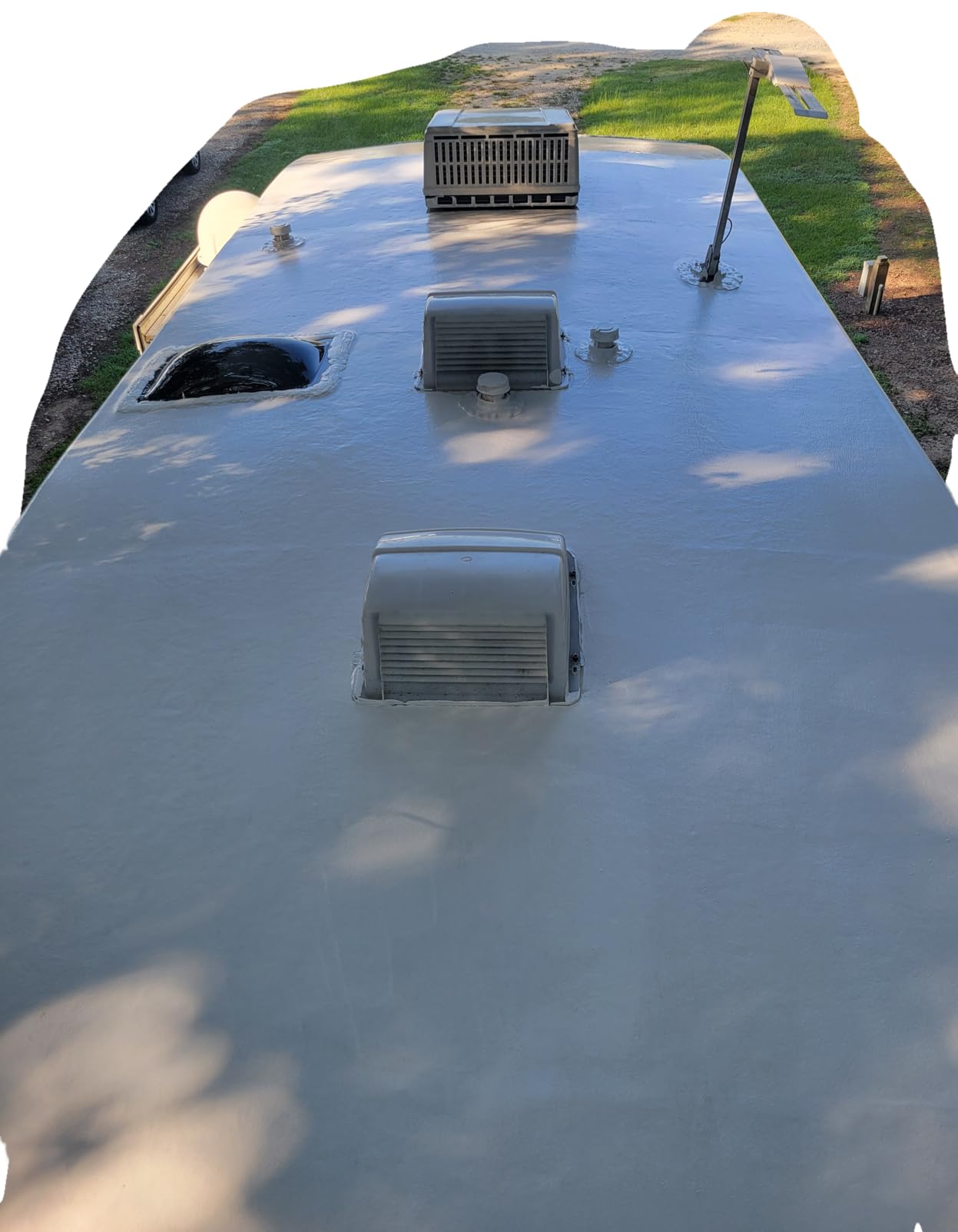 Rust-Oleum 710 Elastomeric Roof Coating, 5 Gallon, White customer photo 2
