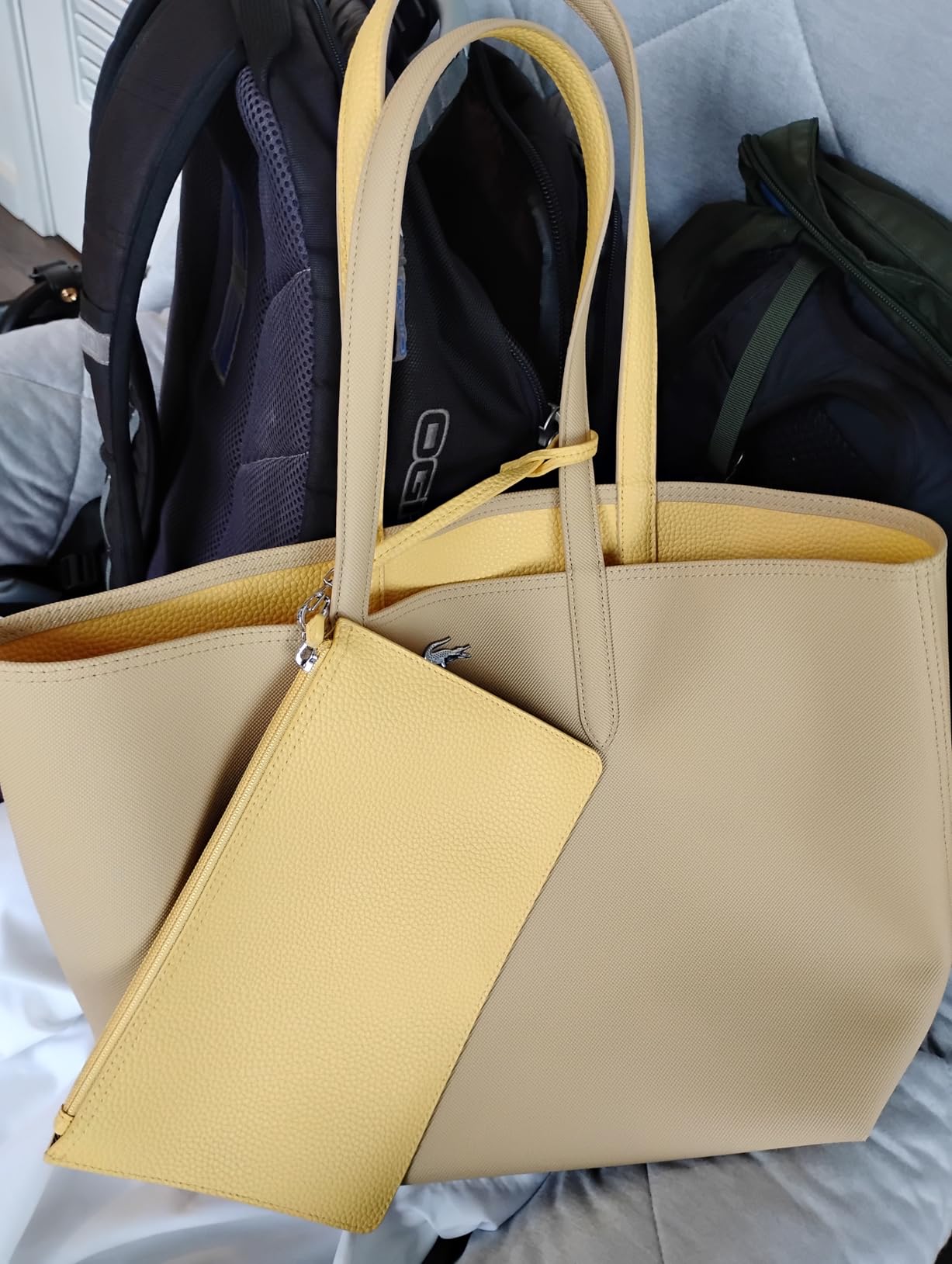 Lacoste Women's Anna Large Reversible Tote Bag customer photo 2