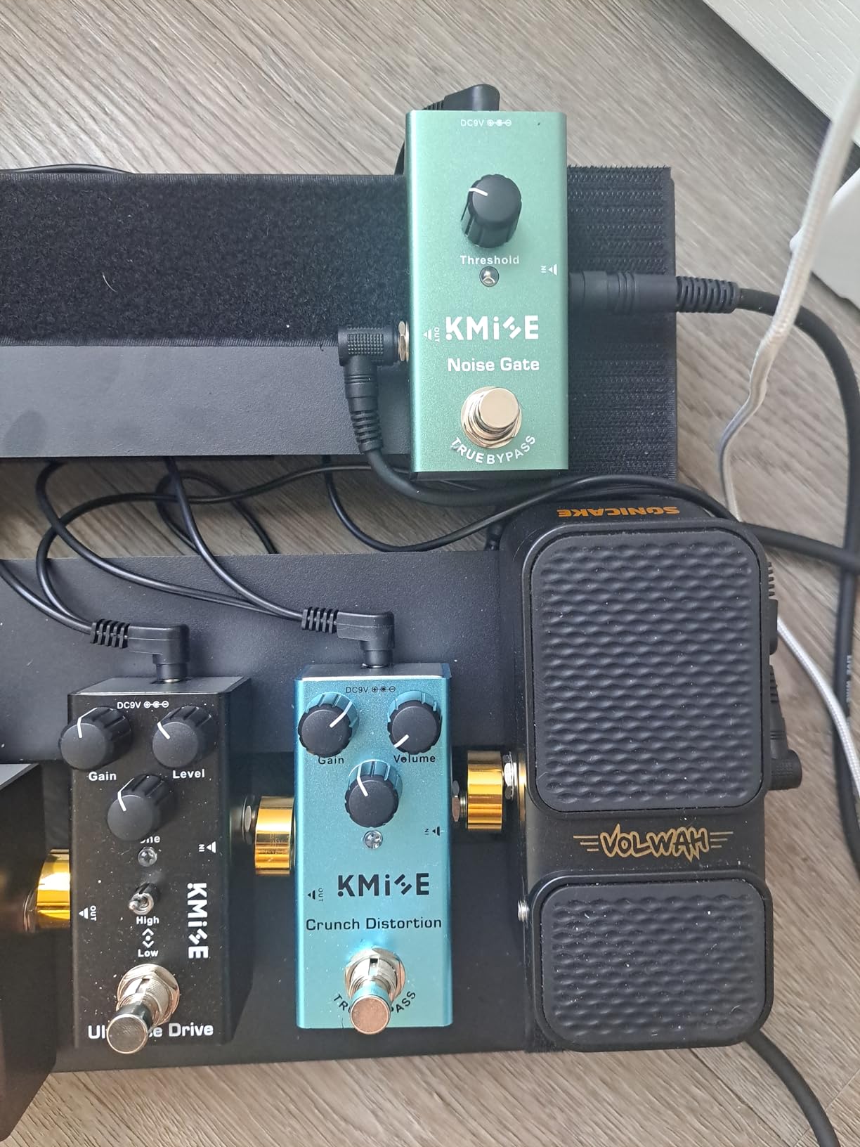 SONICAKE Passive Volume & Expression EXP Pedal, Mini Guitar Volume Pedal Vexpress customer photo 1