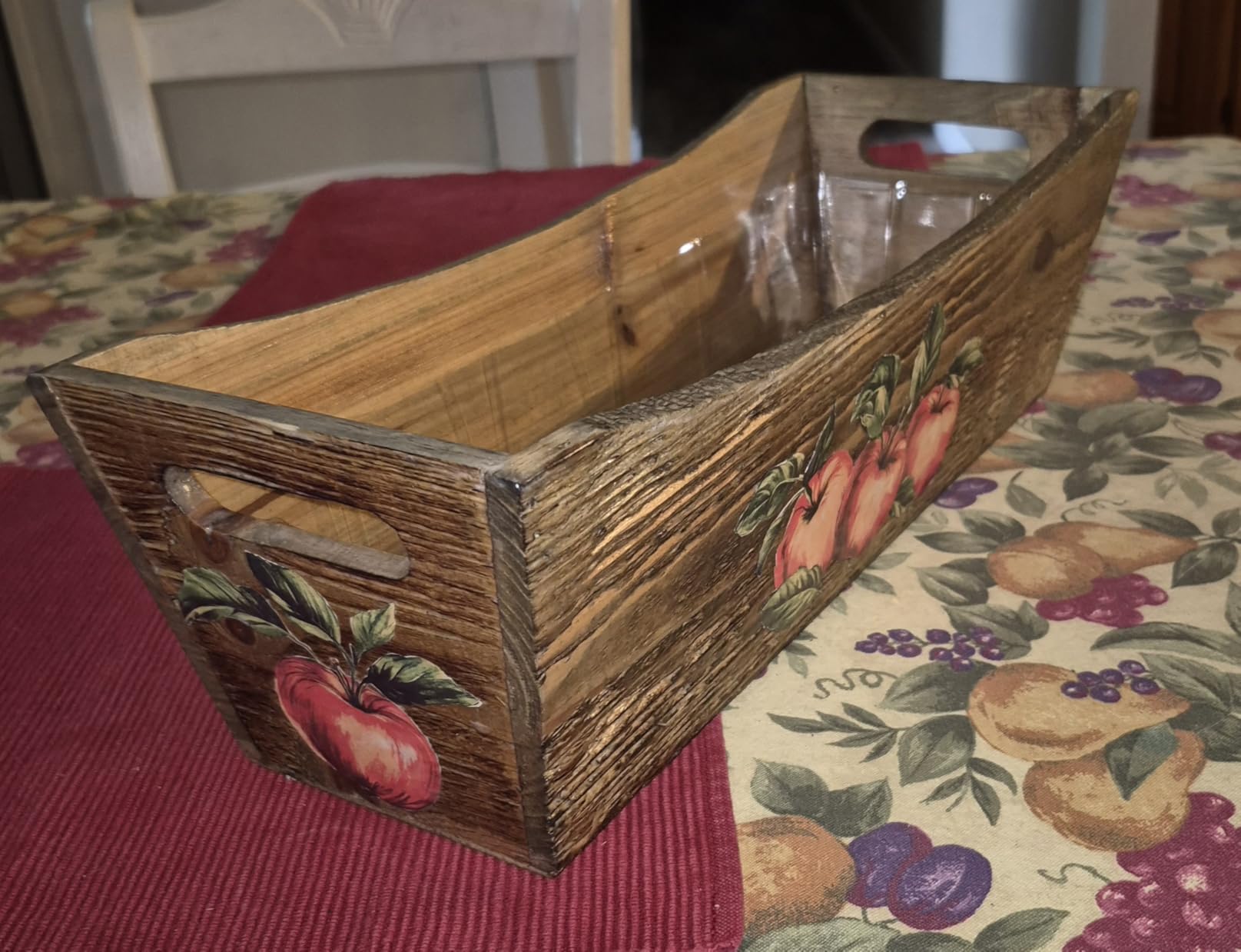 Classic Home & Garden Wood Window Box - Handled Buffalo Brown customer photo 1