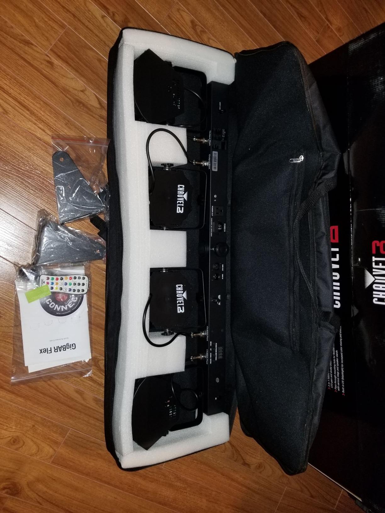 Chauvet DJ GigBAR Flex 3-in-1 Pack-n-Go LED Lighting Effect System customer photo 1