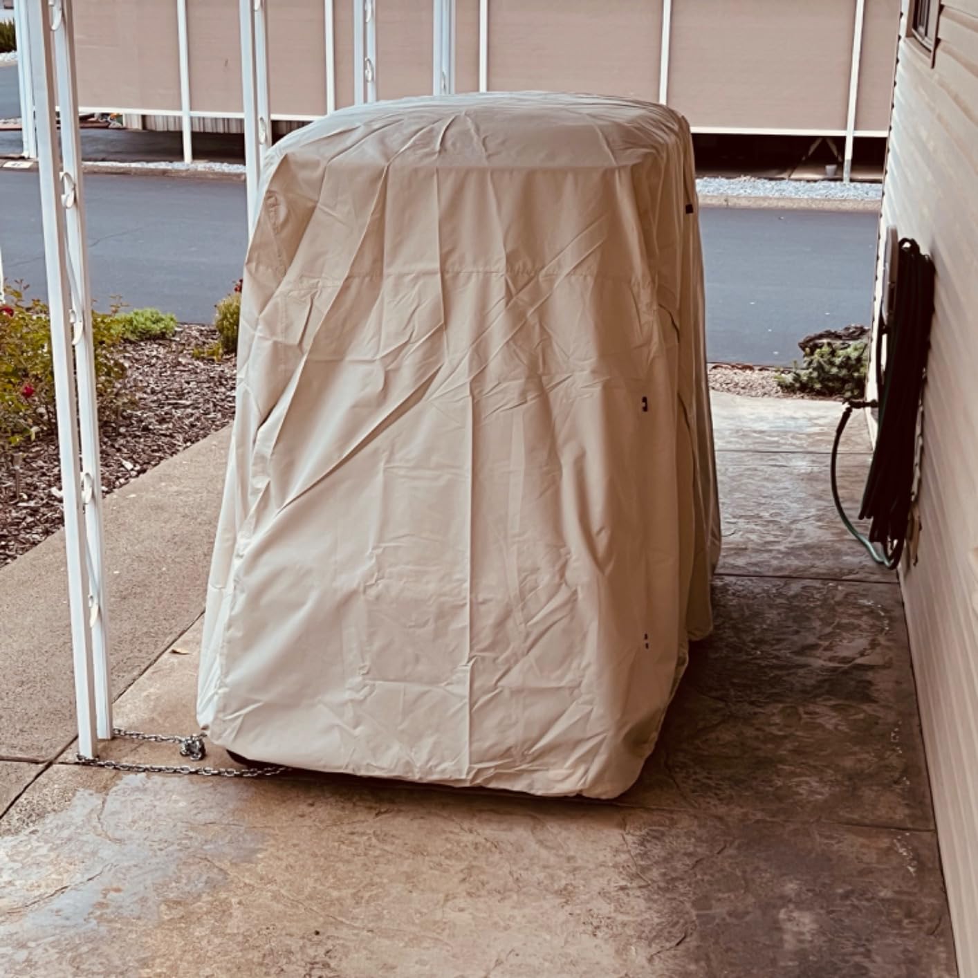 Explore Land Waterproof Golf Cart Cover Universal Fits for Most Brand 2/4/6 Passenger Car customer photo 2