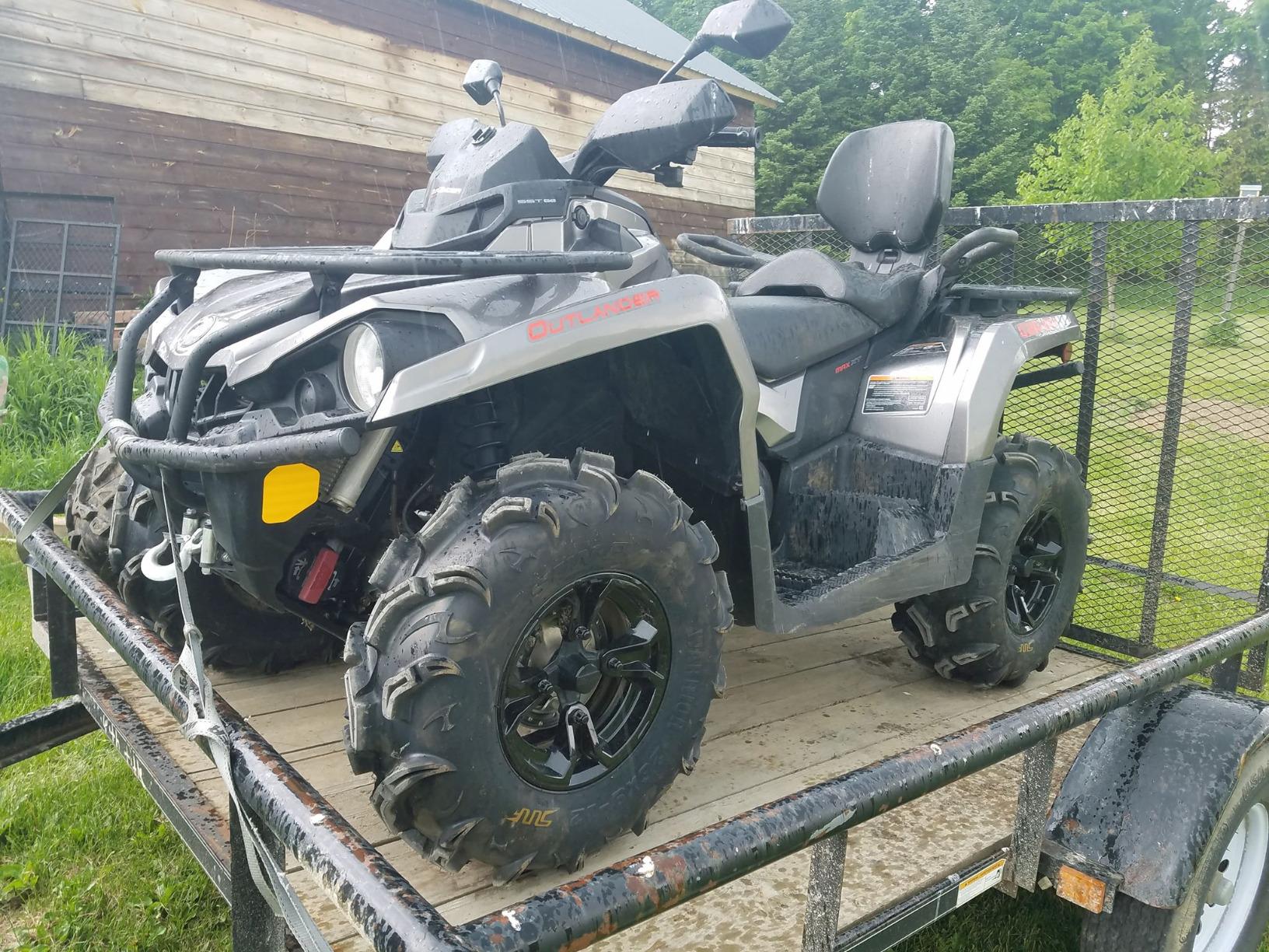 Set of 4 SunF Warrior AT Mud & Trail 27x9-12 Front & 27x11-12 Rear ATV UTV Off-Road Tires, 6 PR, Tubeless A048 customer photo 1