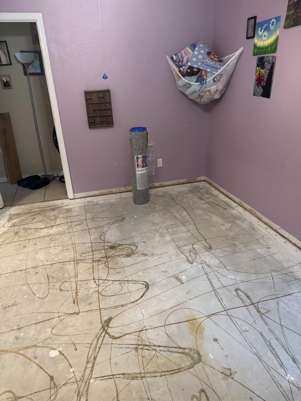 Underlayment 100 sq ft - Laminate & Hardwood Floors - Pre-Attached Pad Approved - Floating & Glue-Down - Moisture Barrier - GREENGUARD Gold - Made in USA customer photo 2