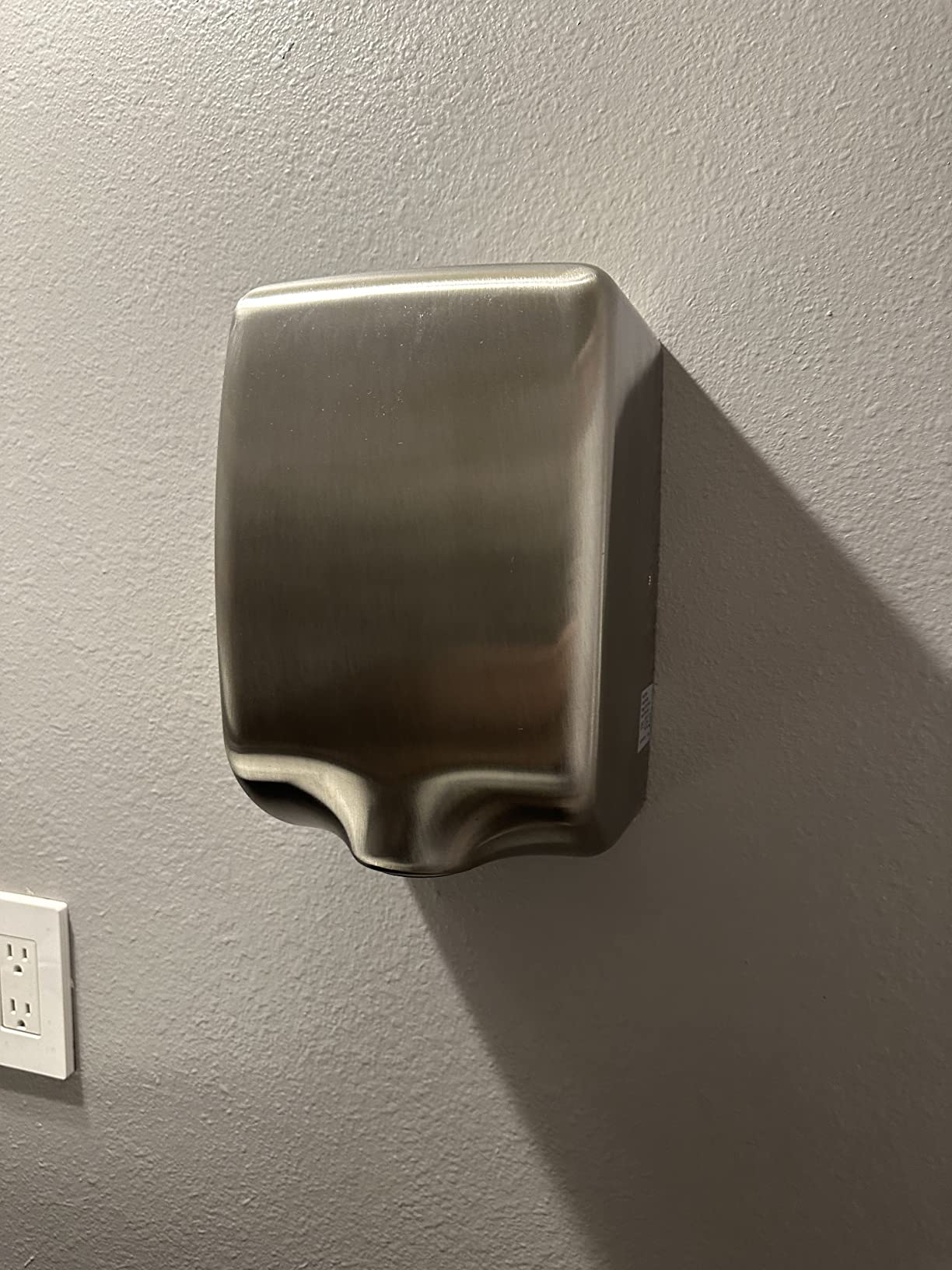 EnBath Commercial Hand Dryer, Hi-Speed (224mph) Hand Dryers for Bathrooms Commercial or Home Use - Stainless Steel Electric Hand Dryer with Air Filter, Optional Energy-Saver Mode, Speed/Volume Control customer photo 2