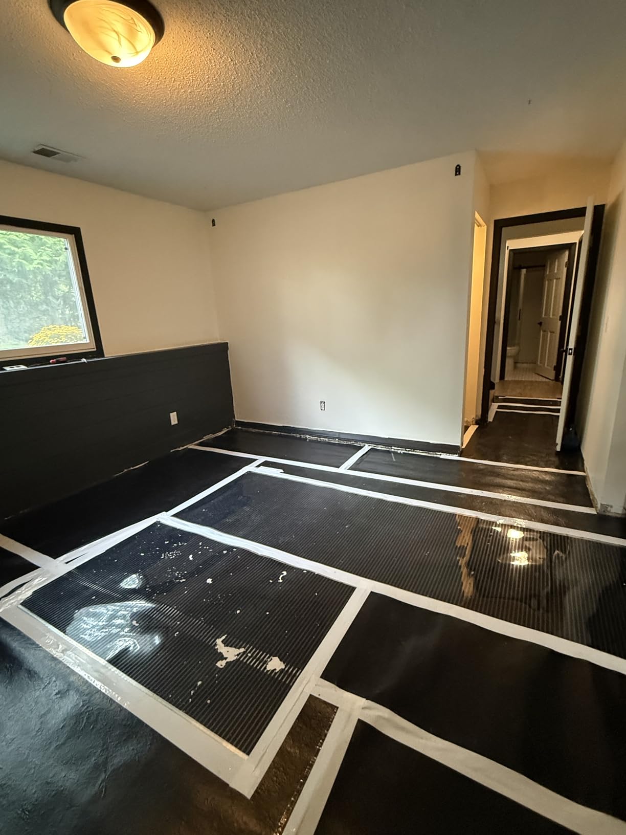 QuietWalk LV 100 Sq Ft Underlayment for Luxury Vinyl, Laminate & Engineered Wood Flooring, Made in USA, Sound Reduction & Moisture Barrier customer photo 1