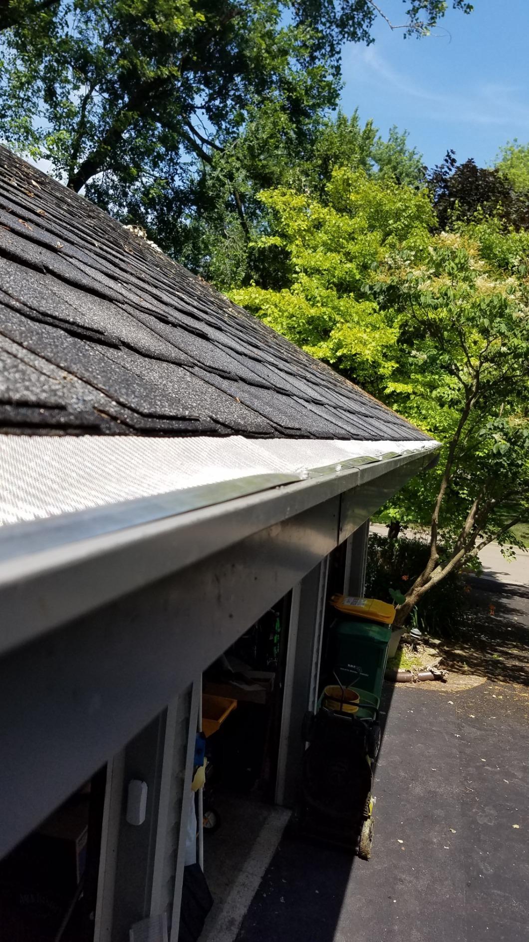 RAPTOR GUTTER GUARD - 48 FT. (Nominal) Contractor Grade Stainless Steel Micro-Mesh Gutter Guard Kit with Screws Included. Fits 5 in. Gutters and Smaller. DIY-Friendly. (5.625 in. x 47.625 in.) customer photo 2