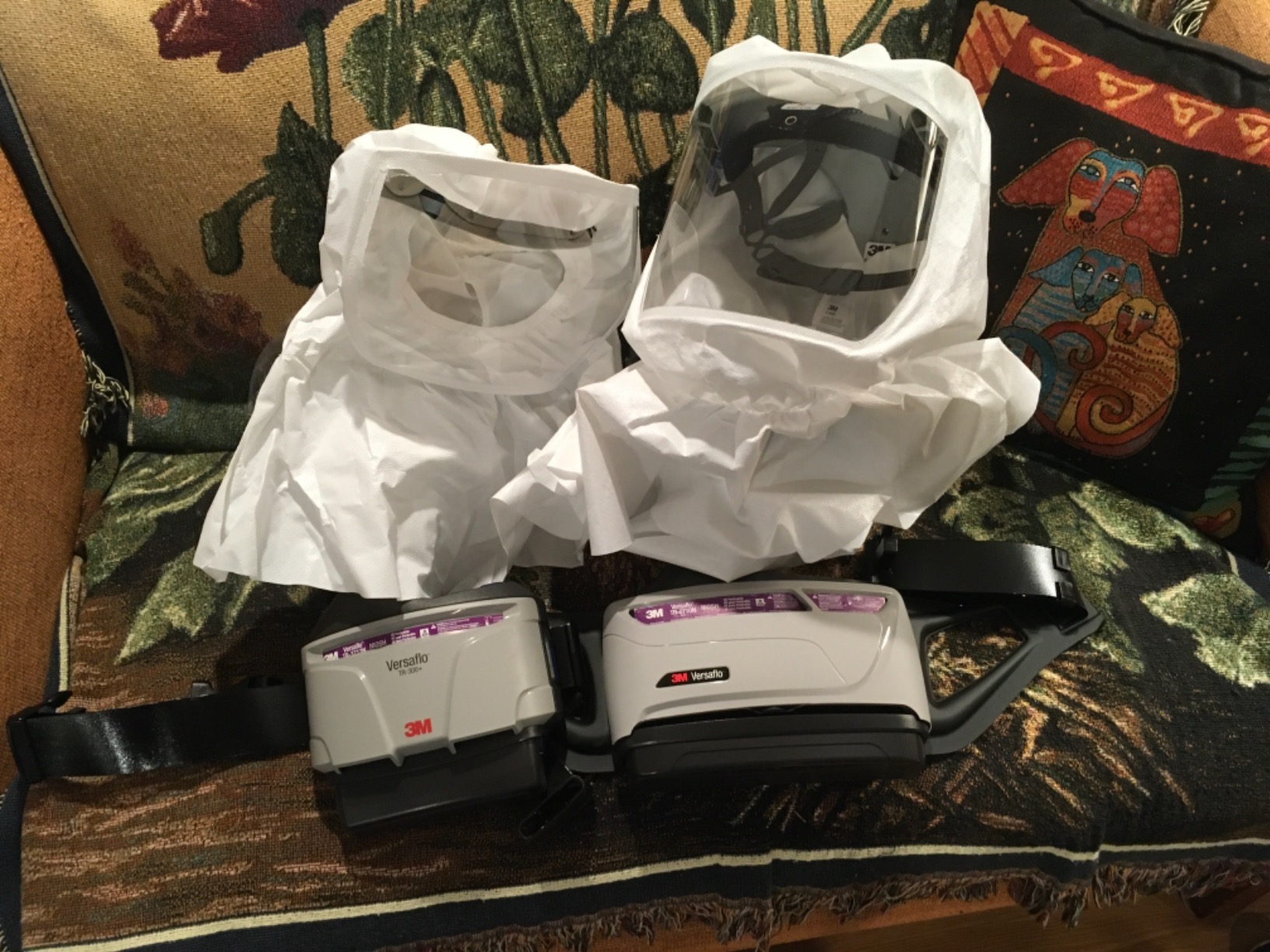 3M PAPR Respirator, Versaflo Powered Air Purifying Respirator Kit, TR-300N+ ECK, Healthcare, Hood Assembly, Easy to Clean and Maintain, All-in-One Respiratory Protection for Particulates customer photo 2