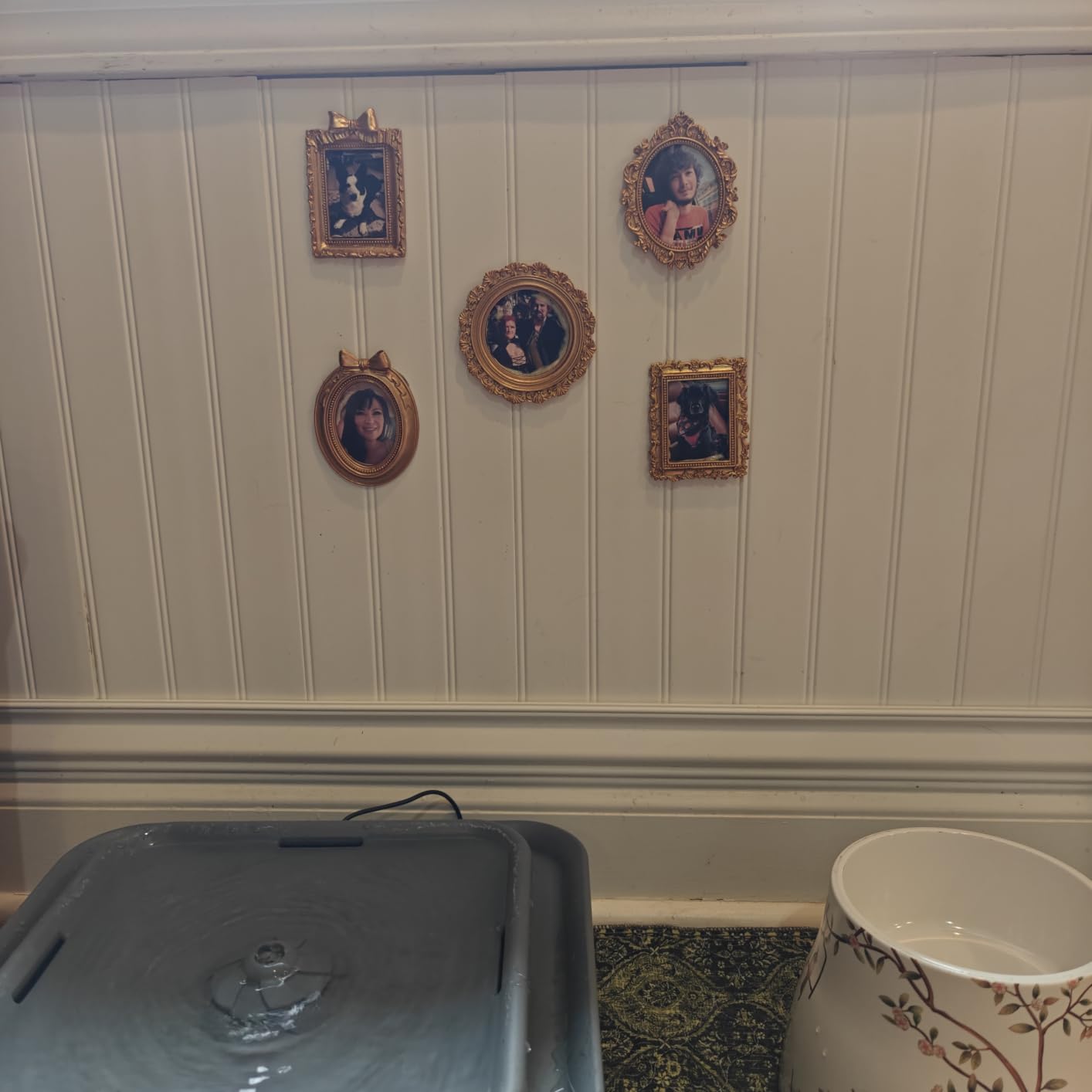 PVC Wall Panels - 8 Foot, Reversible Beadboard & Shiplap Waterproof Wainscoting Panels for Bathrooms & Kitchens, Easy Install Interior PVC for Walls, White (7 Piece Kit) customer photo 1