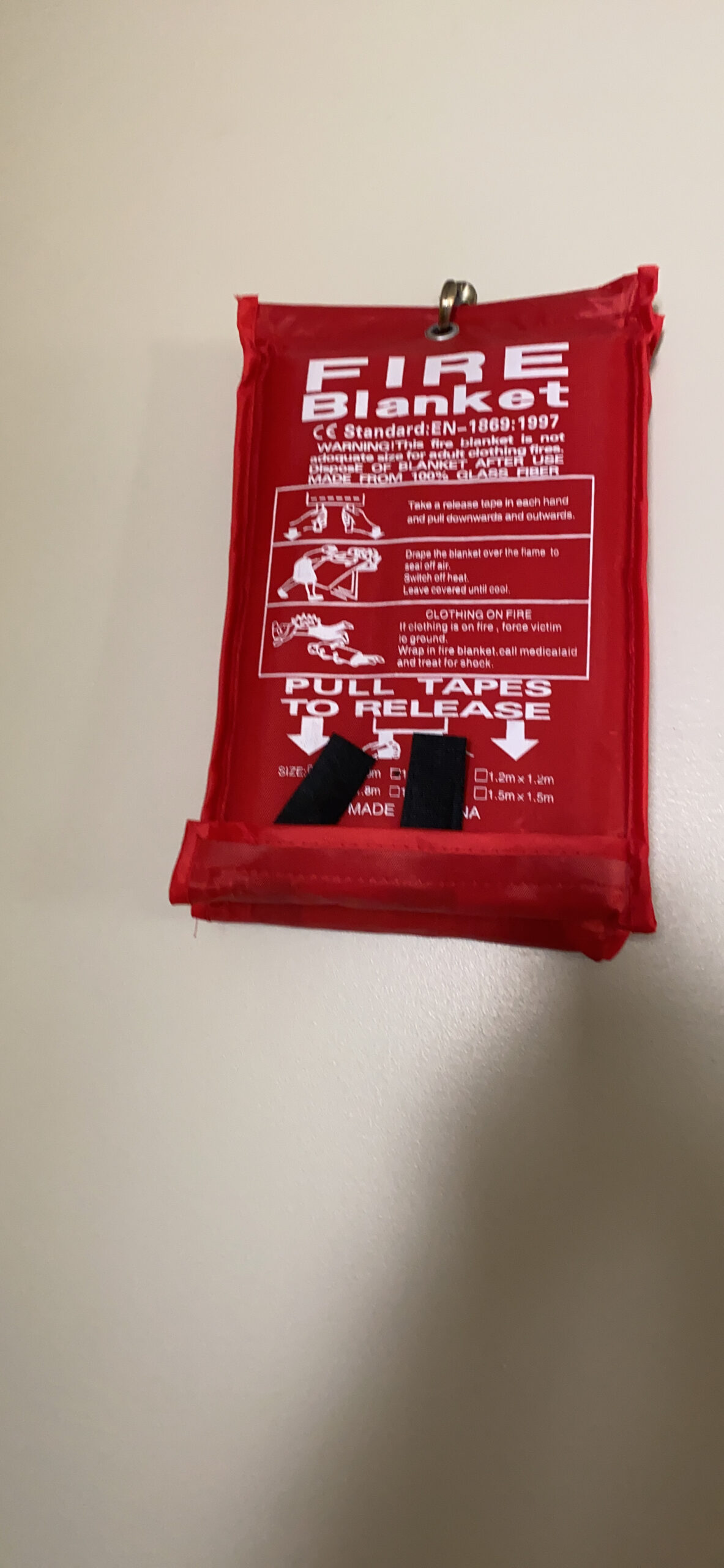 Parcil Safety PD-452 Emergency Fire Blanket (Pack of 2) Car Emergency Kit Fire Extinguisher for Home & Kitchen customer photo 1