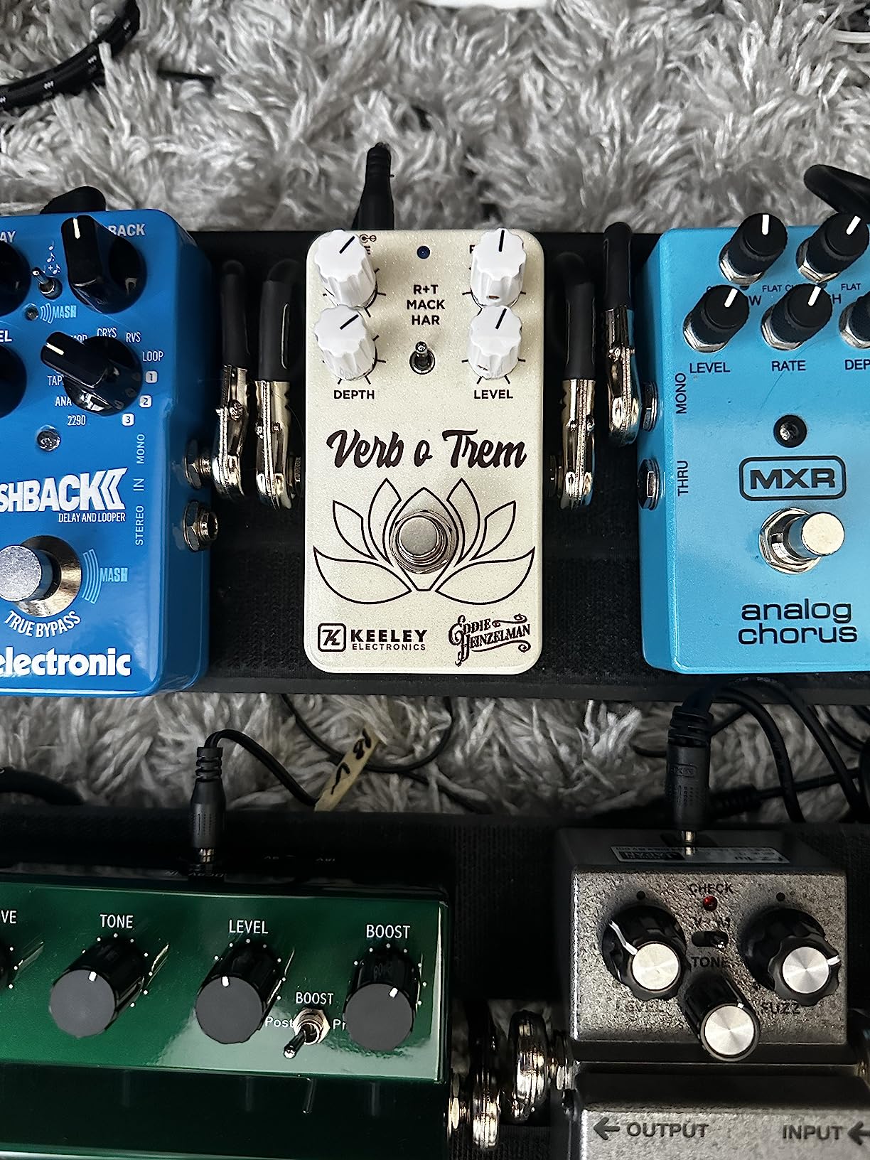 Keeley Eddie Heinzelman Verb o Trem Reverb and Tremolo Pedal customer photo 1
