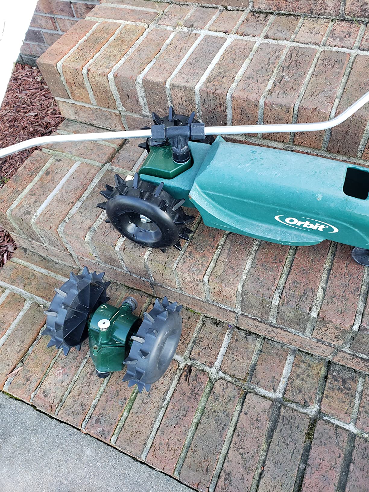 Orbit 2 Pack Traveling Sprinkler Motor Assembly w/Wheels for The Traveling Sprinkler Tractor customer photo 2