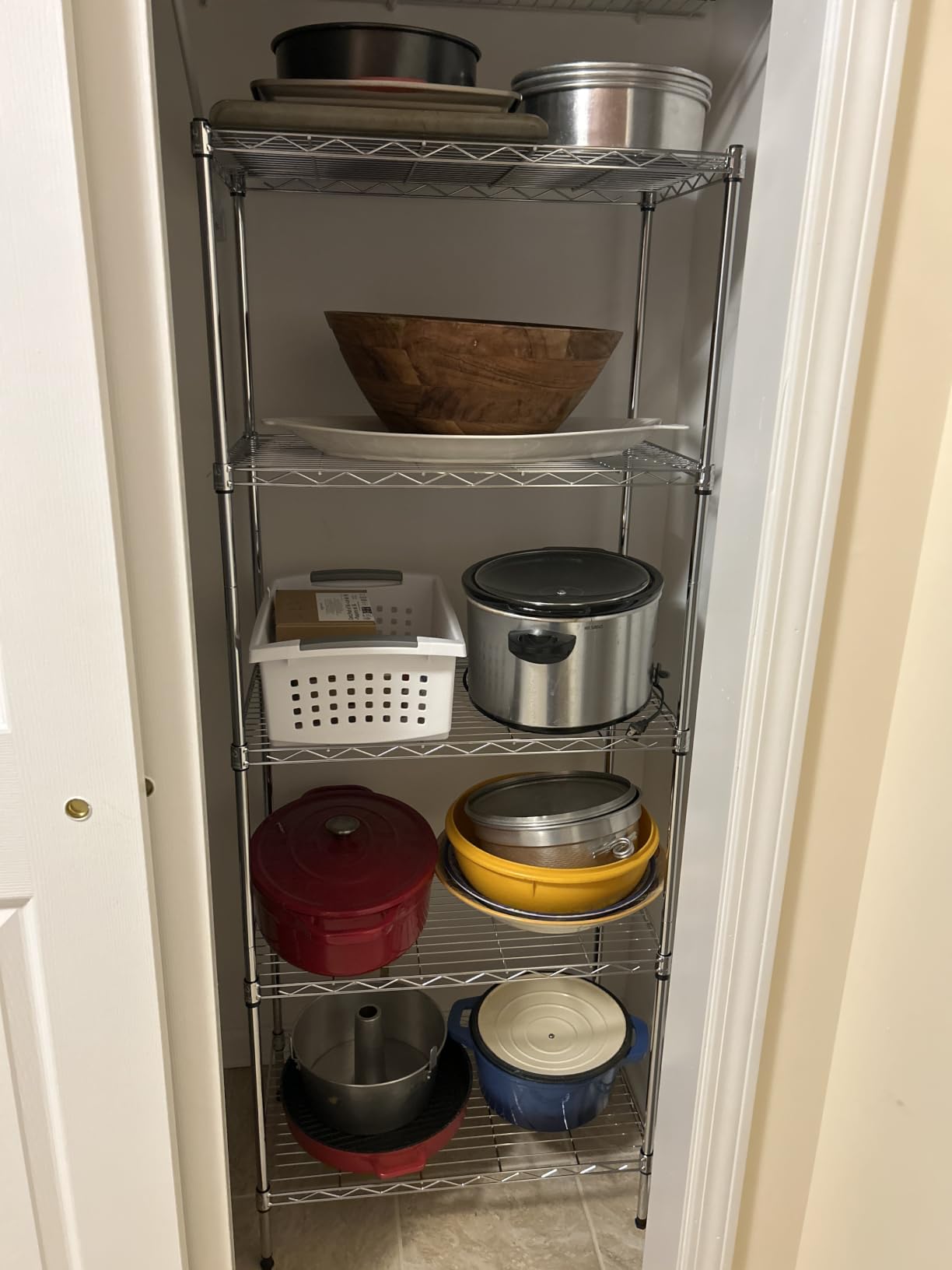 BestOffice | 4-Tier Wire Storage Shelves | 36x14x54 | Black | with Adjustable Racks | Heavy-Duty Metal Shelf, Holds Upto 1000 lbs | No-Tool Assembly | Ideal for Home & Garage Shelving customer photo 1