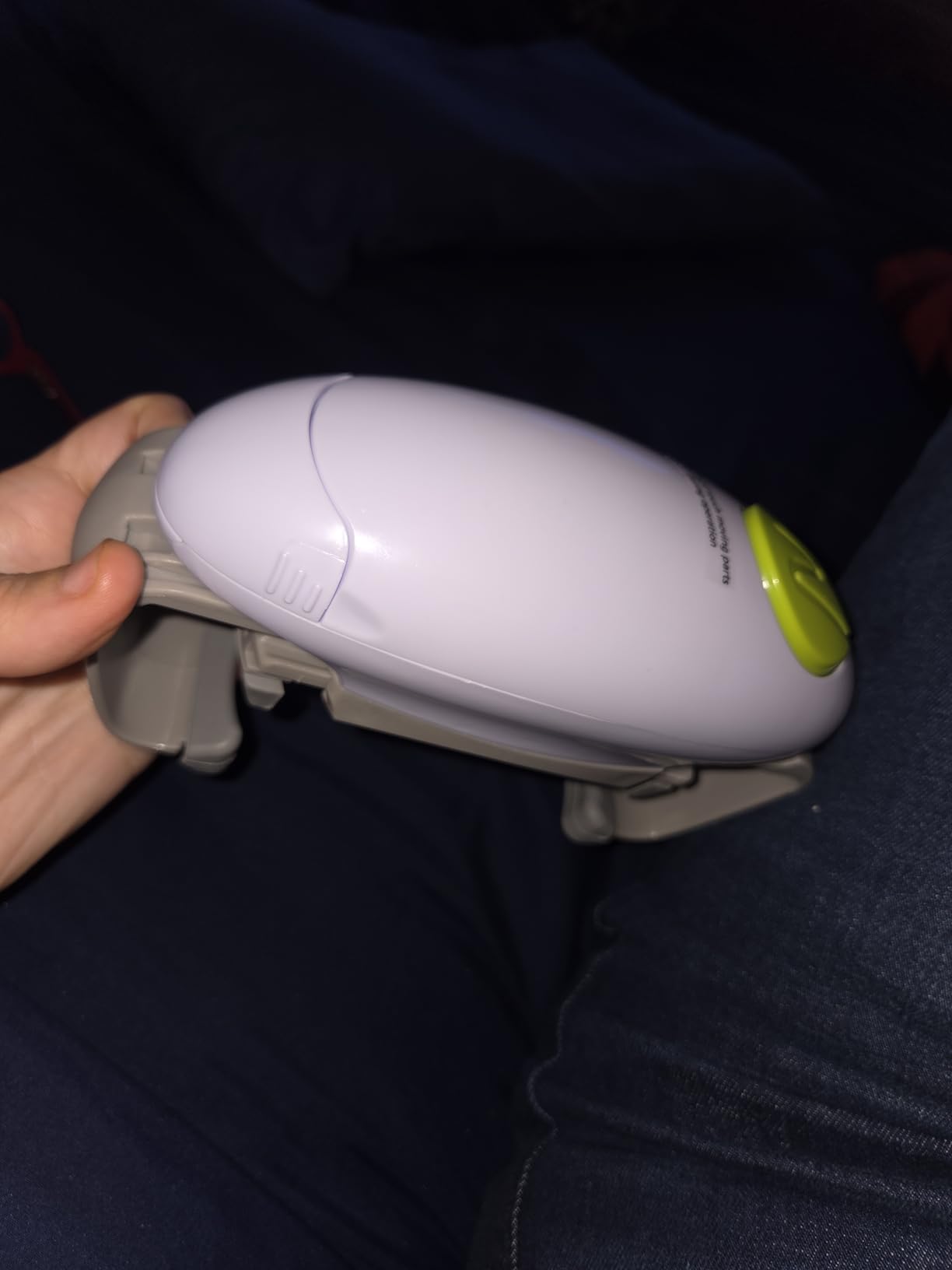 Electric Jar Opener, Kitchen Gadget Strong Tough Automatic Jar Opener For New Sealed Jars, The Hands Free Jar Opener with Less Effort to Open (White) customer photo 1