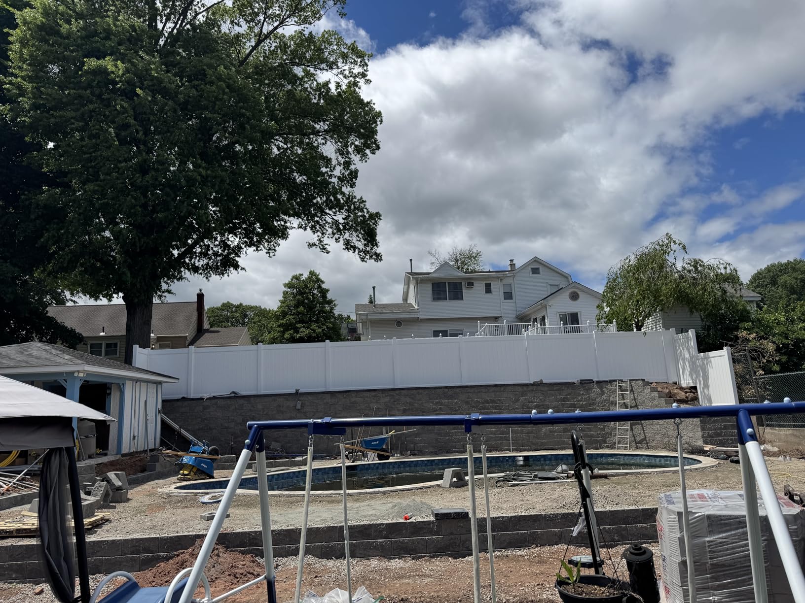Sleeve-It SD1 - Sold as Set of 5, Code Compliant Post Anchoring Solution, Used to Anchor Fence Posts and Hand Rails on top of Segmental Retaining Walls, Easy to Install customer photo 1