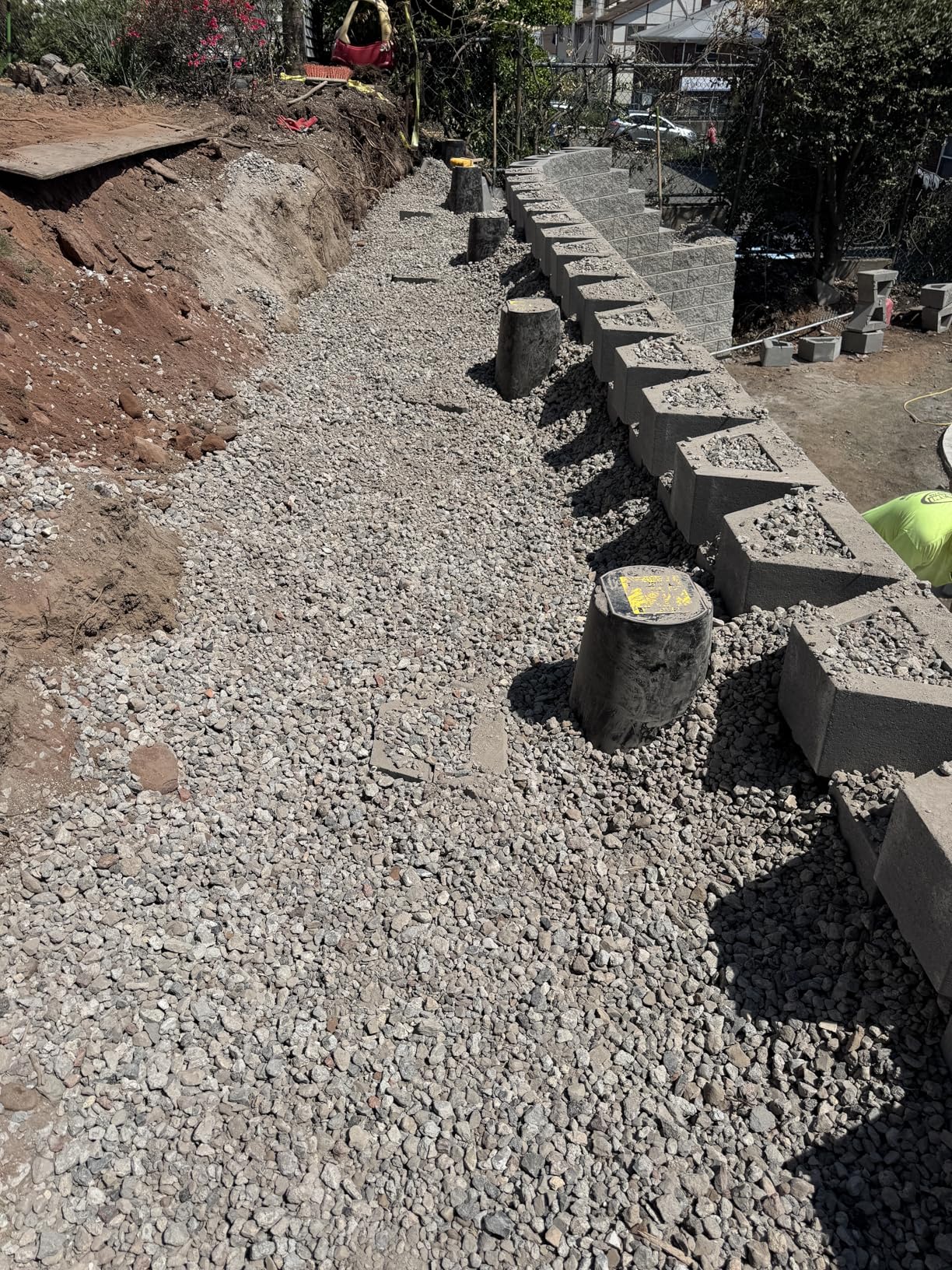 Sleeve-It SD1 - Sold as Set of 5, Code Compliant Post Anchoring Solution, Used to Anchor Fence Posts and Hand Rails on top of Segmental Retaining Walls, Easy to Install customer photo 2