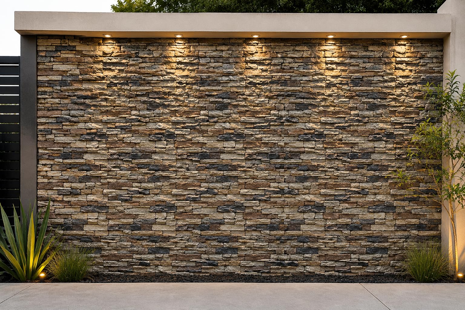 Lightning Ridge 48 in. x 24 in. Class A Fire Rated Faux Stone Siding Panel Finished Nature Spirit customer photo 2