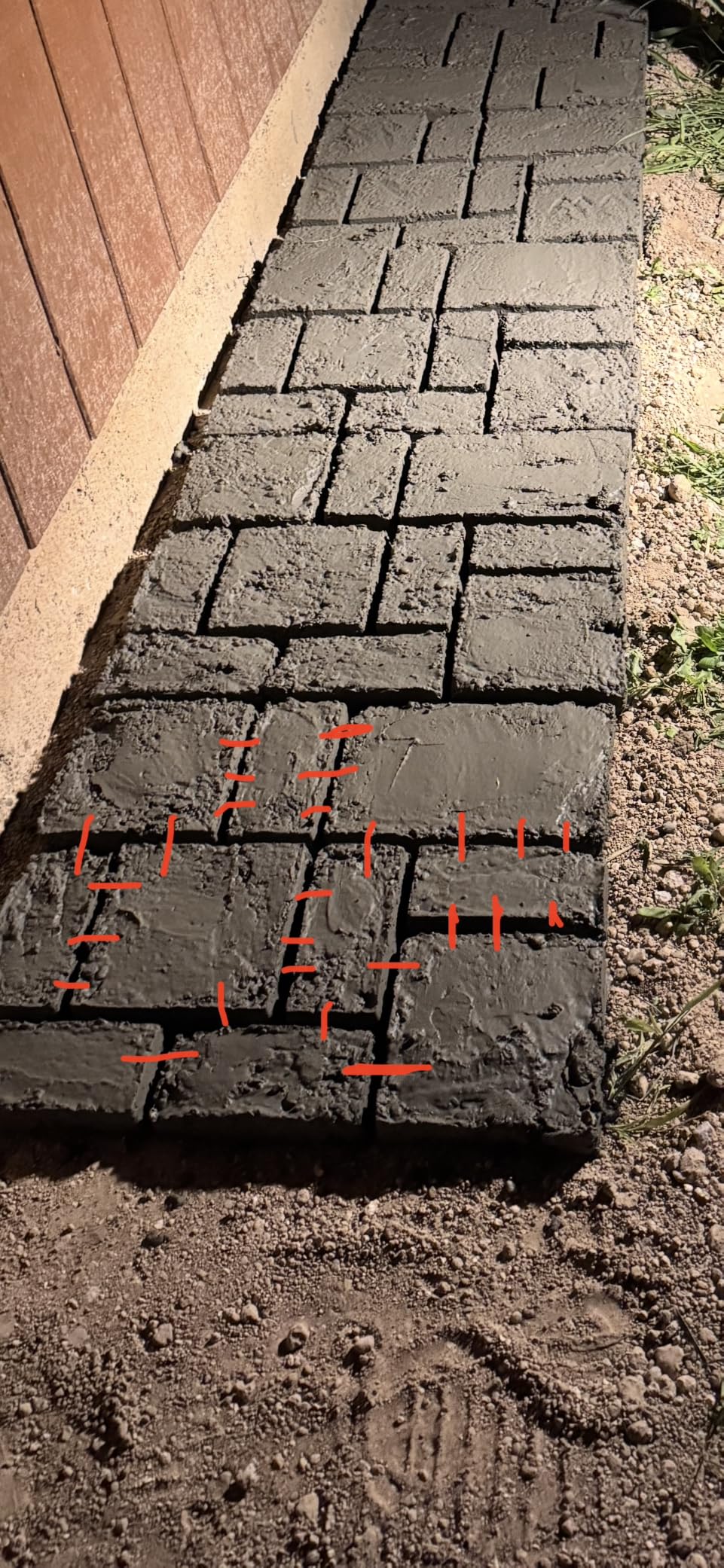 CJGQ Jumbo Size 2Pack Walk Maker Reusable Concrete Path Maker Molds Stepping Stone Paver Lawn Patio Yard Garden DIY Walkway Pavement Paving Moulds (10-Grid) (23.6