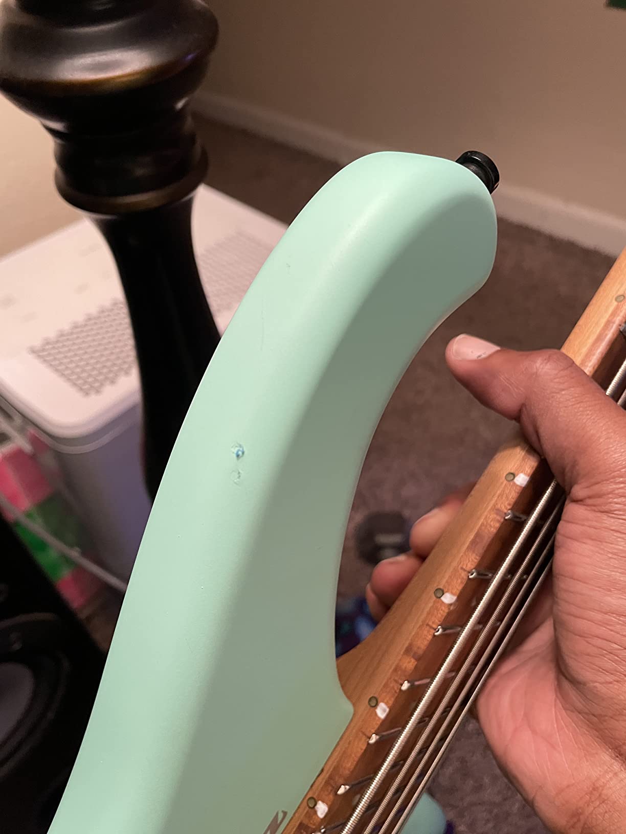 Ibanez Bass Workshop EHB1005MS Bass Guitar - Sea Foam Green Matte customer photo 2