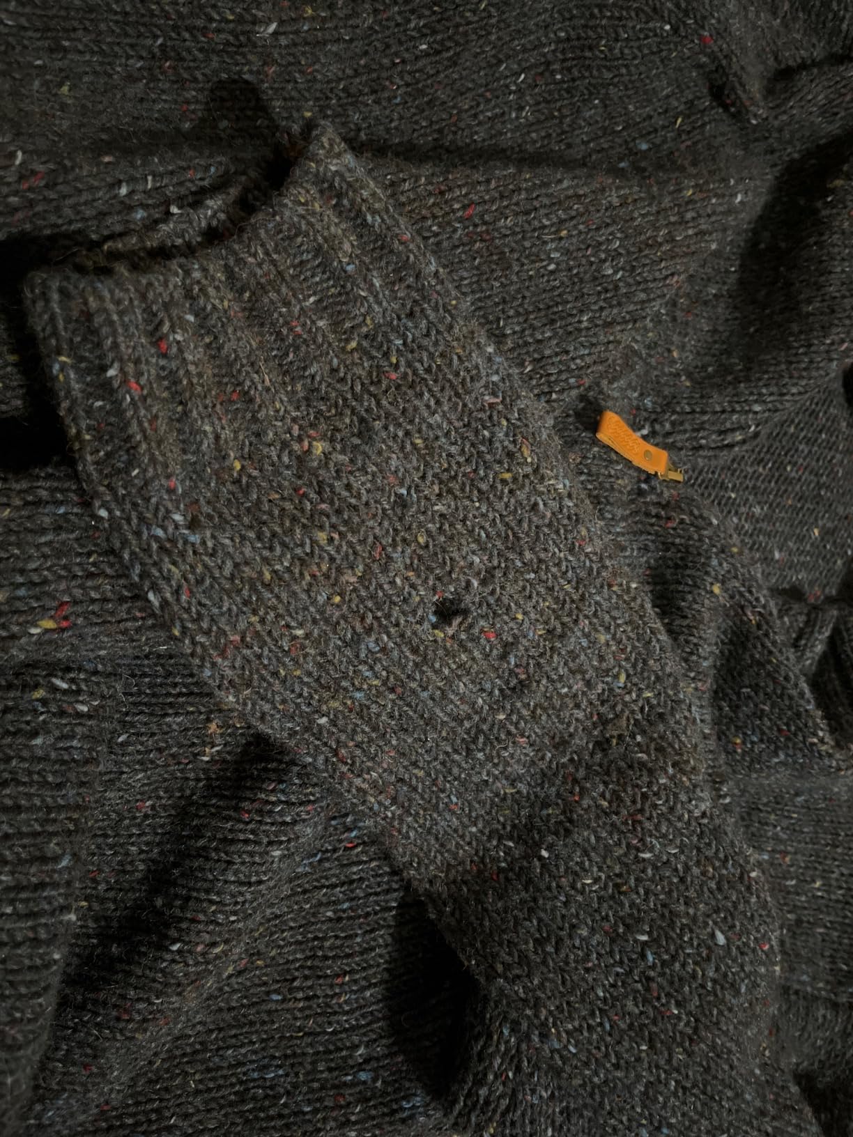 Aran Crafts Men's Irish Cable Knitted Half Zip Sweater (100% Donegal Wool) customer photo 1