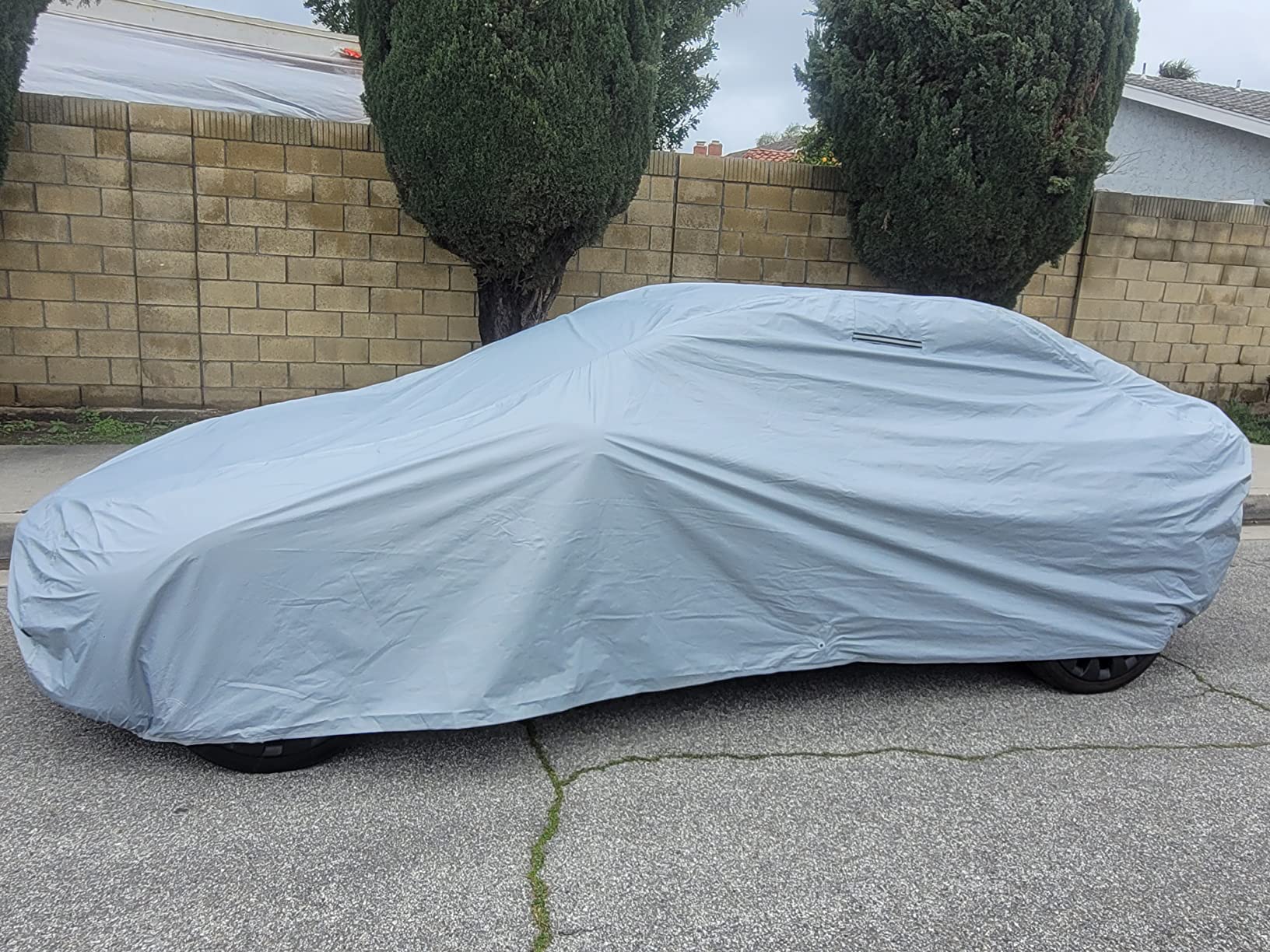 iCarCover 18-Layers Premium Universal Fit Car Cover Waterproof All Weather Sun Rain Snow UV Protection Outdoor Indoor Full Exterior Car Covers customer photo 2