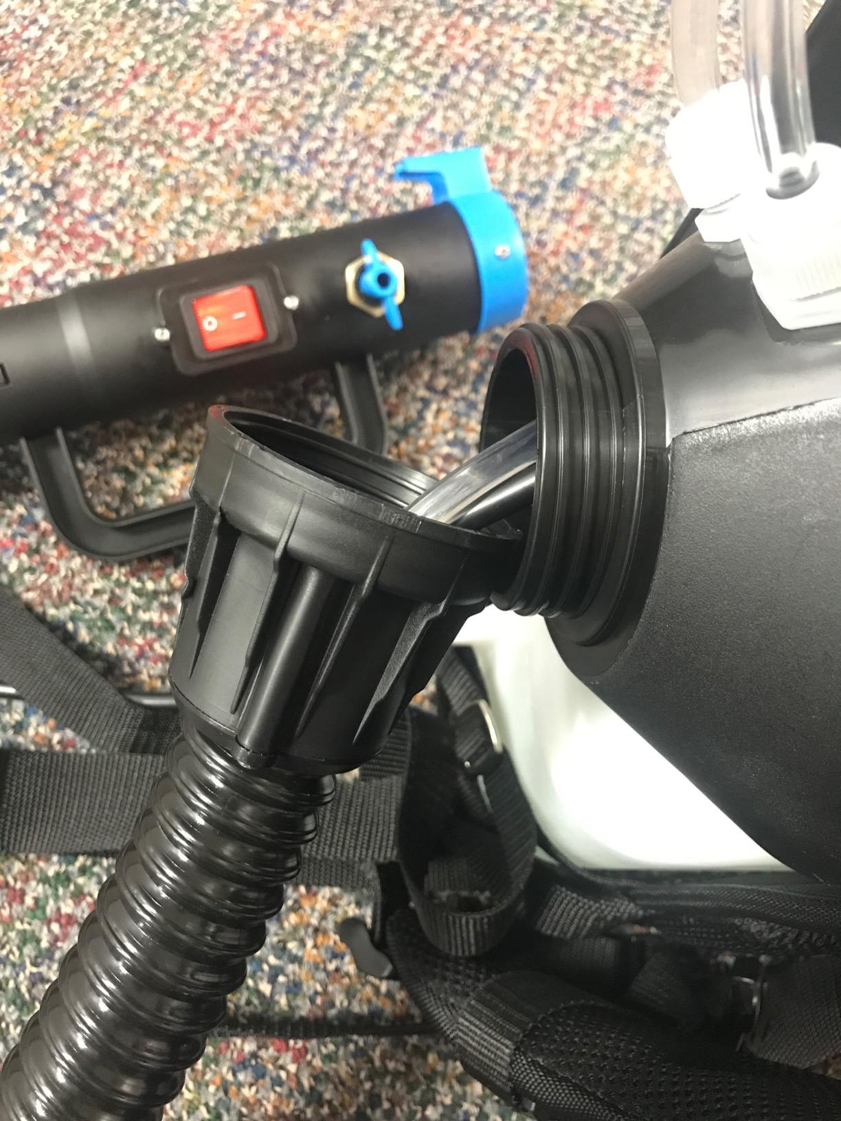 Electric ULV Fogger Machine 10L Backpack Fogger Sprayer - Disinfectant Fogger, Commercial Bug Sprayer, Mosquito, Disinfecting Mold, Insecticide fogger for Indoor Outdoor Garden Home, Hotels customer photo 2