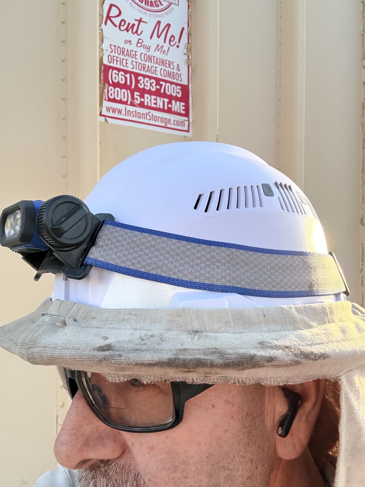 Klein Tools 60407RL Hard Hat, Rechargeable Headlamp, Vented, Full Brim Style customer photo 1