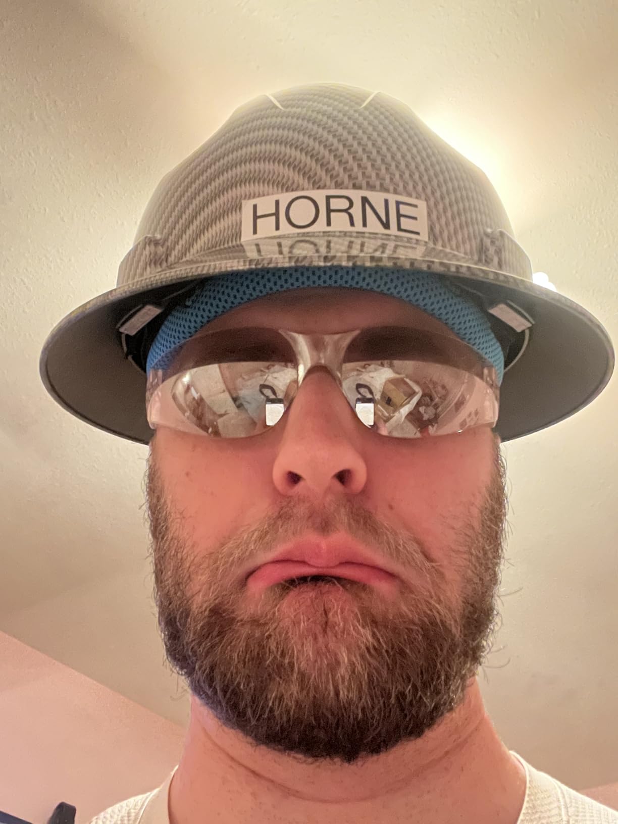 LANON Full Brim Hard Hat, OSHA Construction Work Approved, Premium Charcoal Gray Design customer photo 1