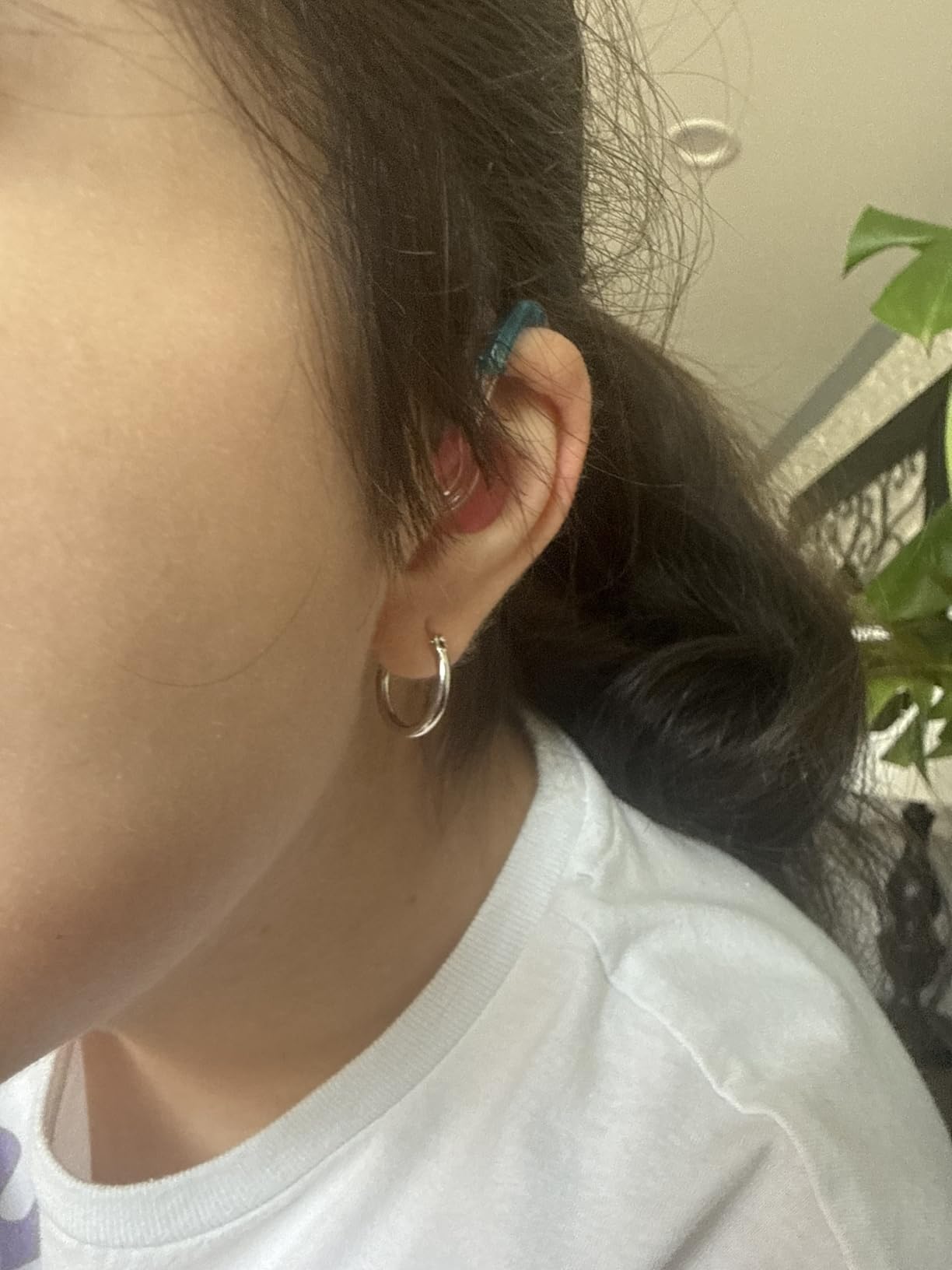 Gacimy Gold Hoop Earrings for Women 14K Real Gold Plated Hoops with 925 Sterling Silver Post customer photo 1