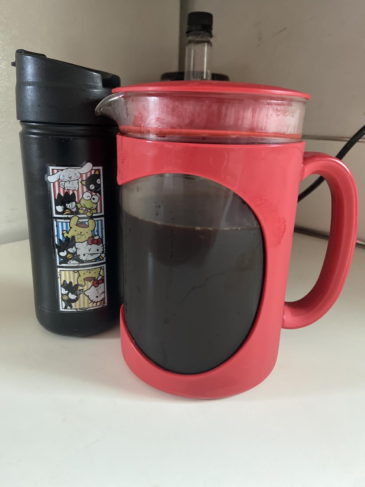 Primula Burke Deluxe Cold Brew Iced Coffee Maker, Comfort Grip Handle, Durable Glass Carafe, Removable Mesh Filter, Perfect 6 Cup Size, Dishwasher Safe, 1.6 qt, Aqua customer photo 1