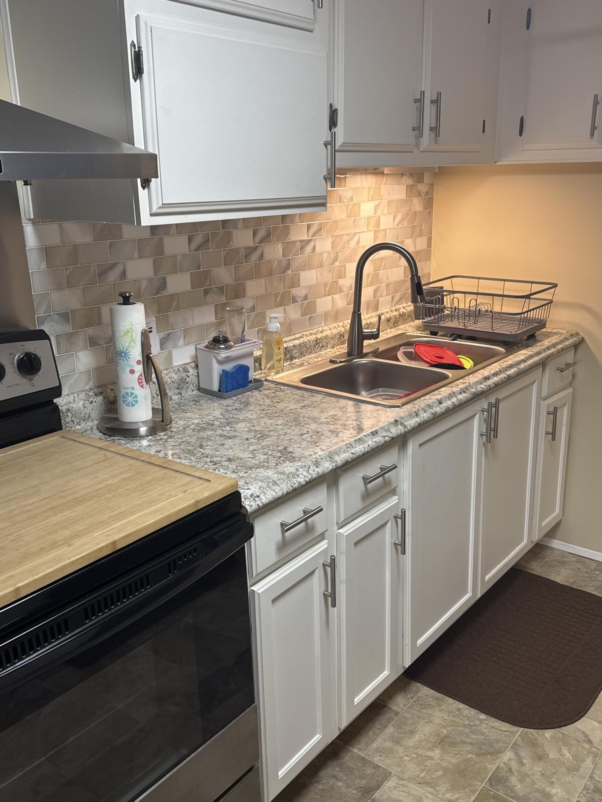 Art3d Peel and Stick Backsplash for Kitchen White Subway (10 Tiles, Thicker Design) customer photo 1