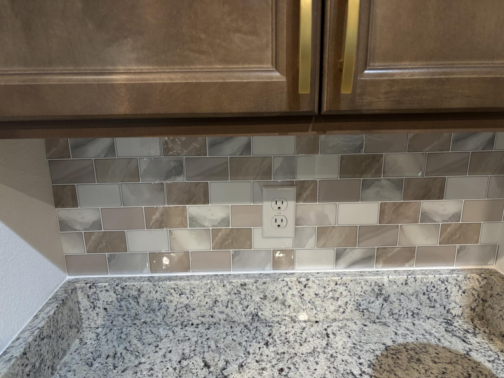 Art3d Peel and Stick Backsplash for Kitchen White Subway (10 Tiles, Thicker Design) customer photo 2