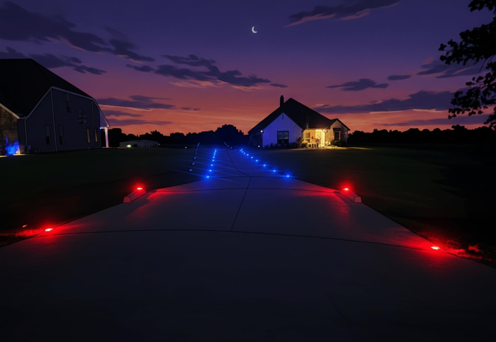 LYHOPE Solar Ground Lights Outdoor, 8 Pack 8 LED Solar Disk Lights Waterproof Garden In-ground Pathway Light Landscape Lighting for Lawn,Yard,Deck,Patio,Walkway (Warm White) customer photo 1