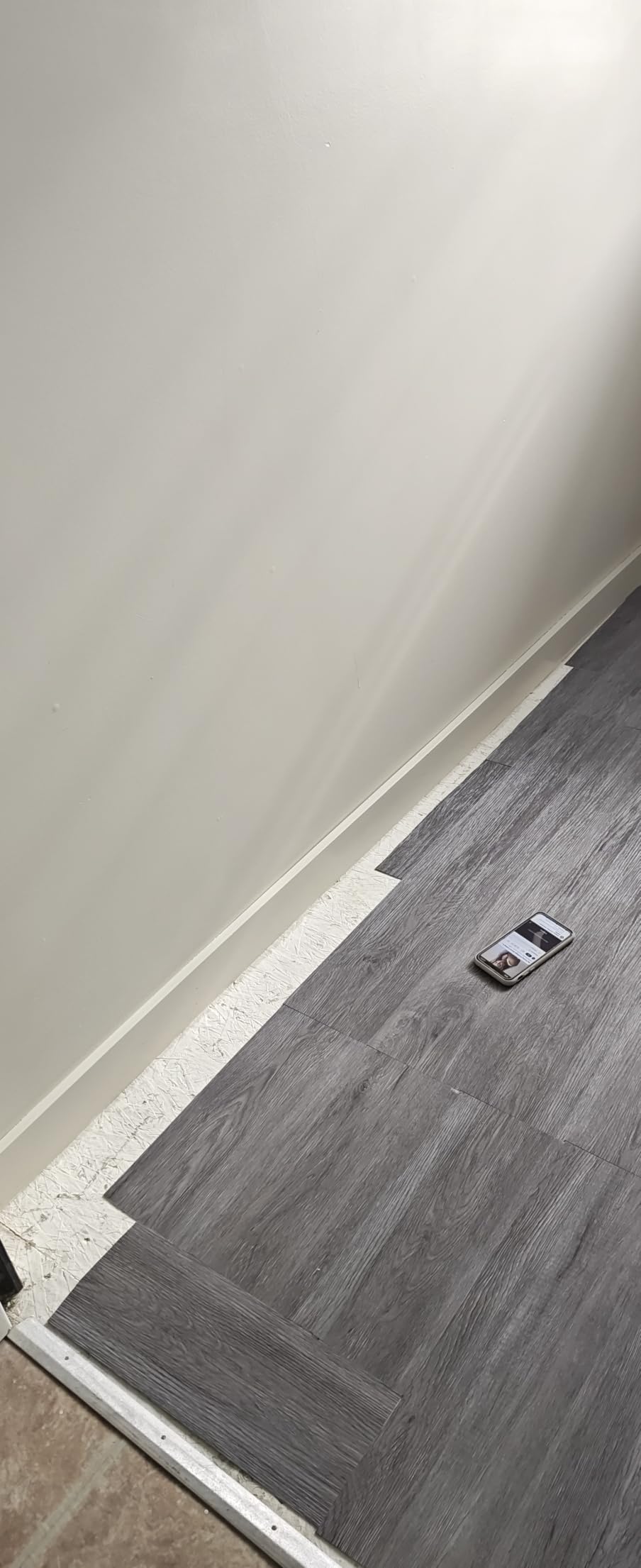 Art3d Peel and Stick Floor Tile Vinyl Wood Plank 36-Pack 54 Sq.Ft, Deep Gray, Rigid Surface Hard Core Easy DIY Self-Adhesive Flooring customer photo 2