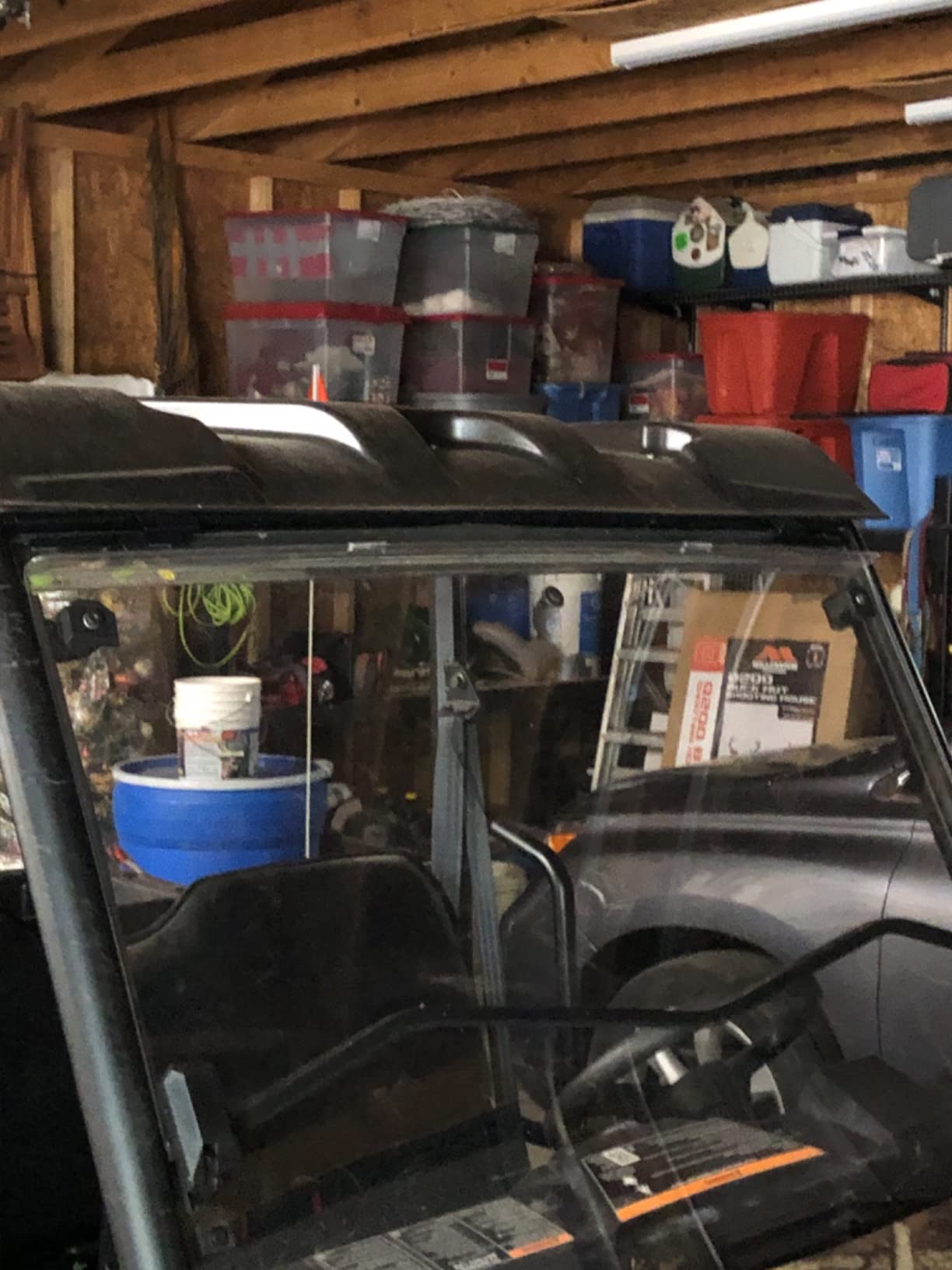 Top Plastic Panel Roof Compatible with 2015-2021 Polaris Ranger Midsize 570 500 EV ETX 2 Seats Model customer photo 2