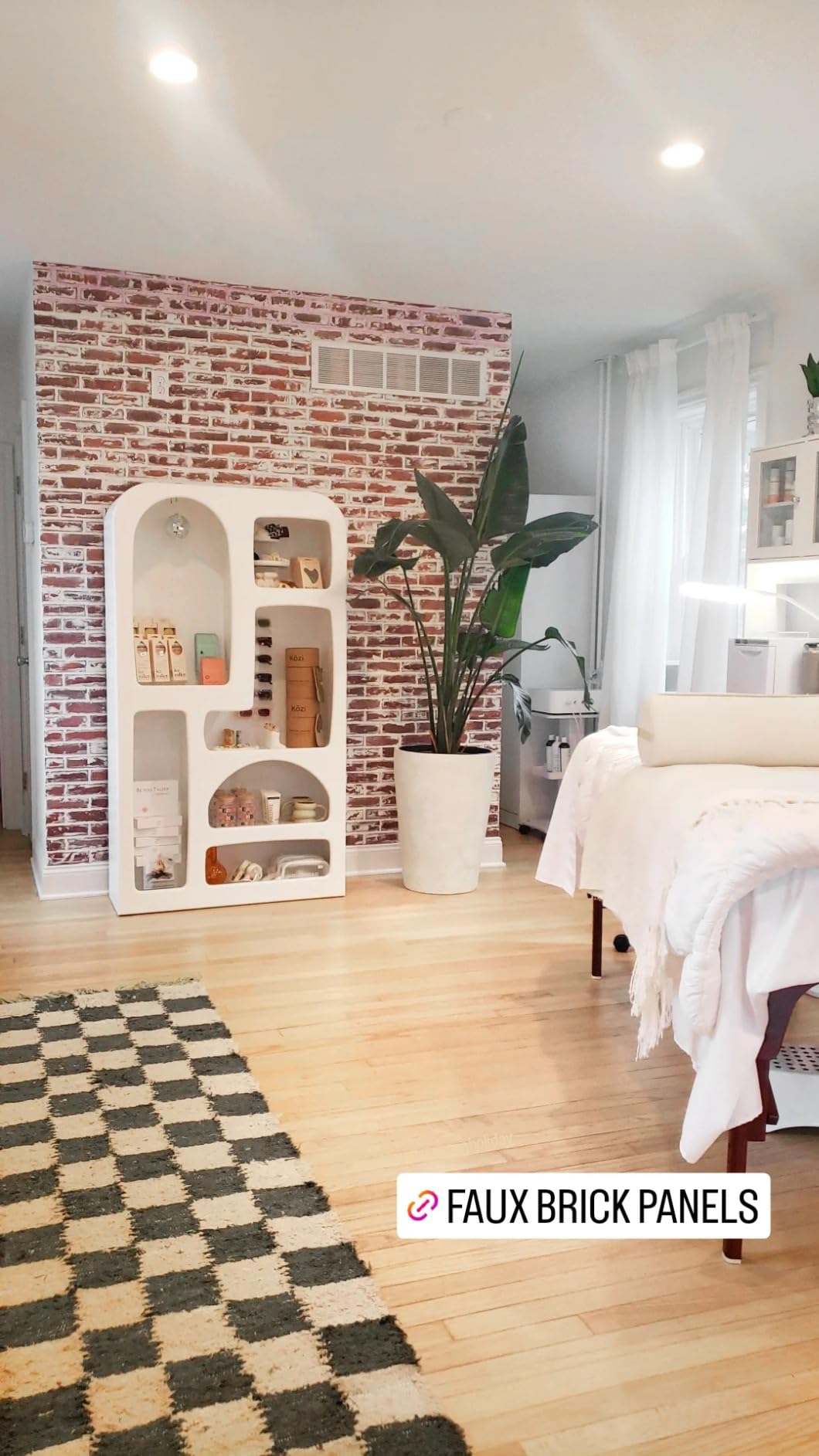 3D Faux Red Brick Wall Panels, Realistic Finish, Pack of 10, 29.2 Sq Ft | Lightweight PVC, 17.5