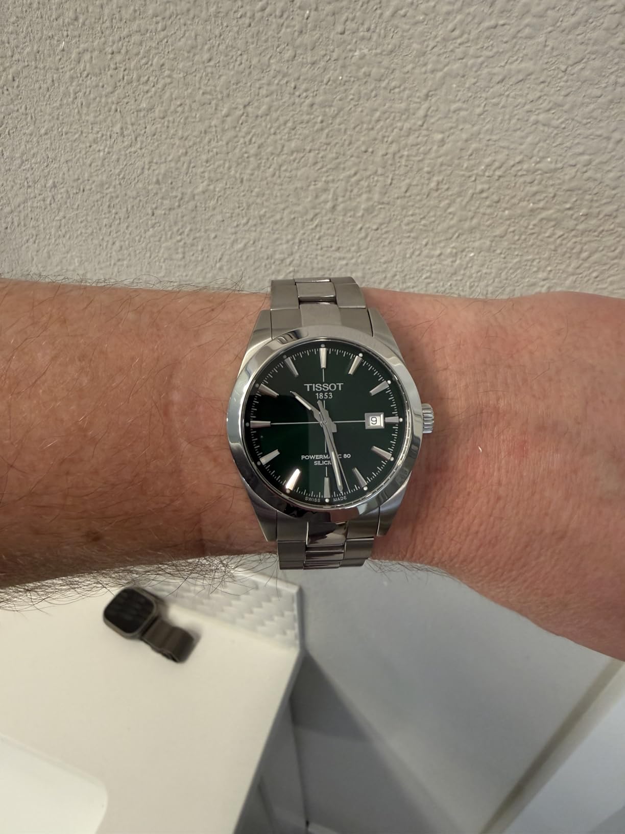 Tissot Men's Gentleman Automatic Swiss Automatic Dress Watch with Stainless Steel Strap customer photo 1