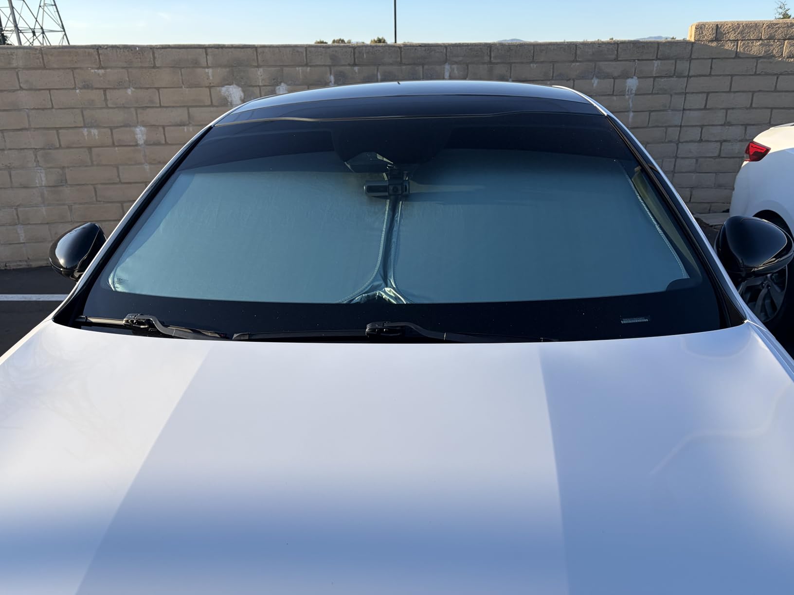Proadsy 2026 Upgrade Windshield Sun Shade Custom Fit Mazda CX5 CX-5 2017-2026 4-Layer Foldable Front Sunshade Protector Sun Visor Blocks UV Rays Keep Car Cooler customer photo 2