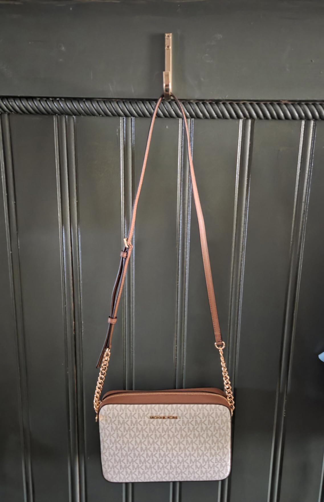 Michael Kors Women's Jet Set Large Crossbody Bag customer photo 2