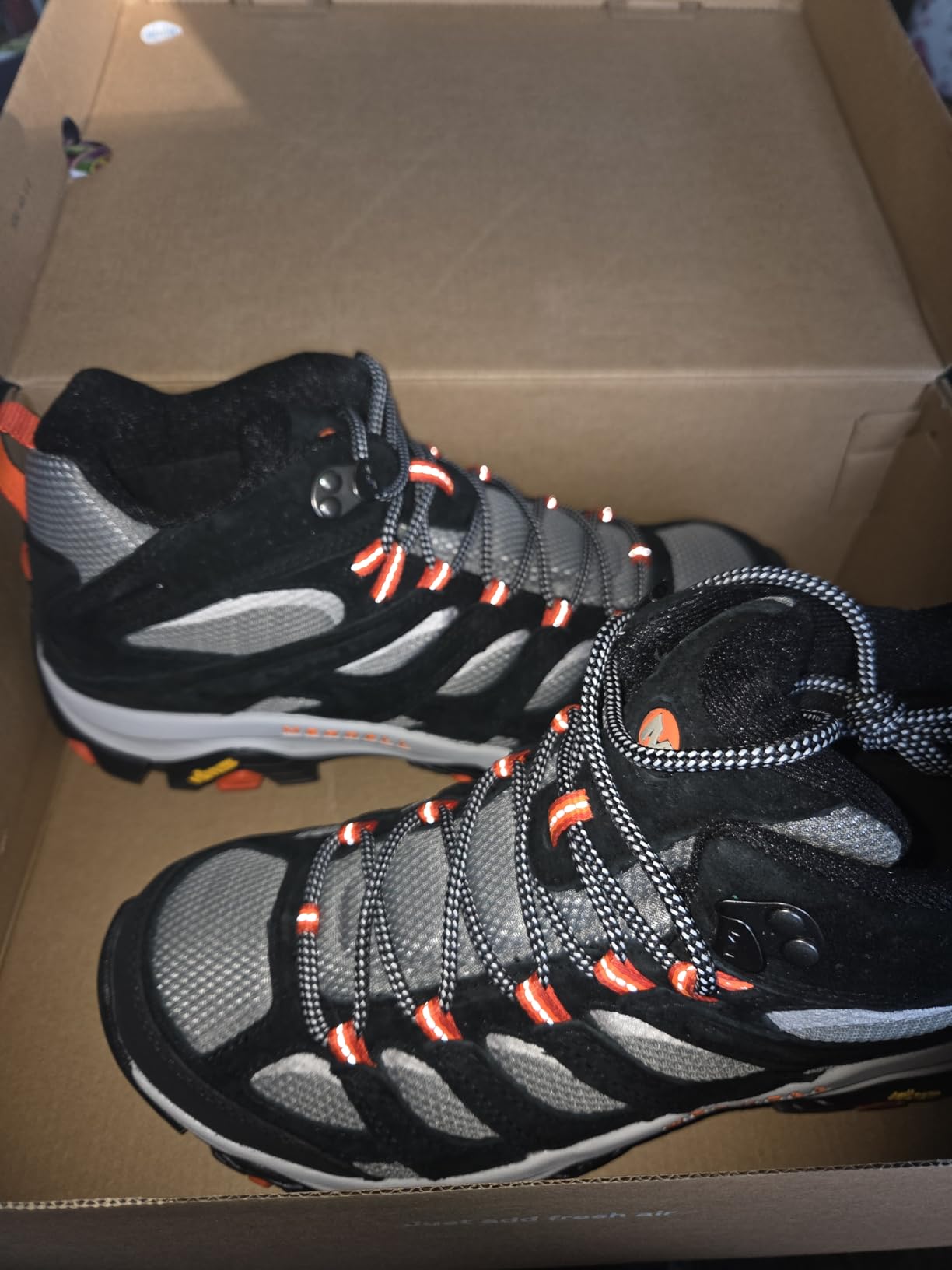 Merrell Men's Moab 3 Mid Waterproof Hiking Boots customer photo 1