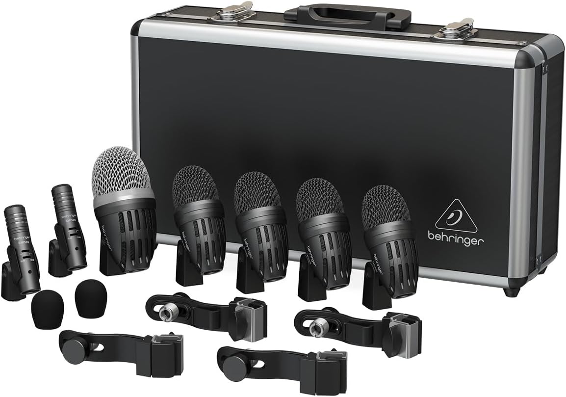 Behringer BC1500 Premium 7-Piece Drum Microphone Set for Studio and Live Applications customer photo 1