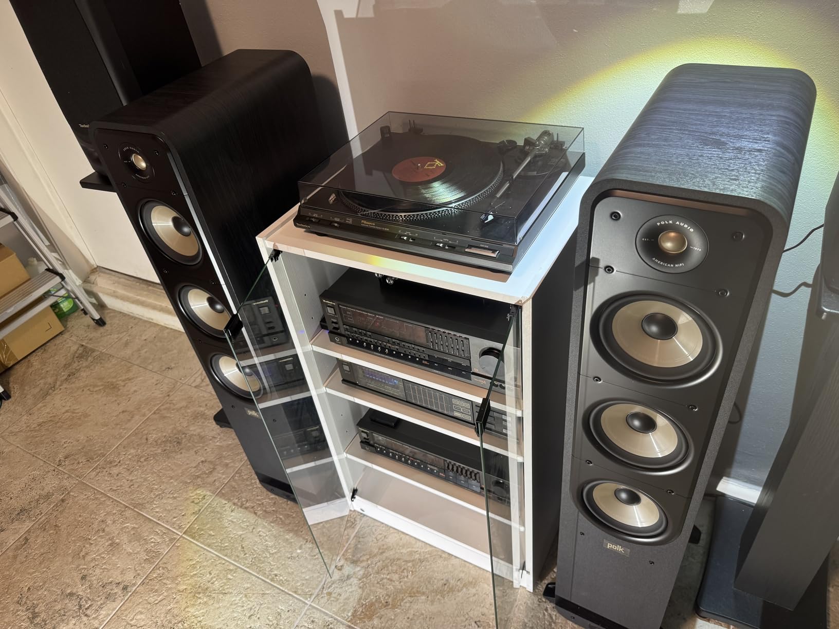 Polk Signature Elite ES60 Tower Speaker - Hi-Res Certified, Dolby Atmos & DTS:X Compatible, Contemporary Walnut customer photo 2