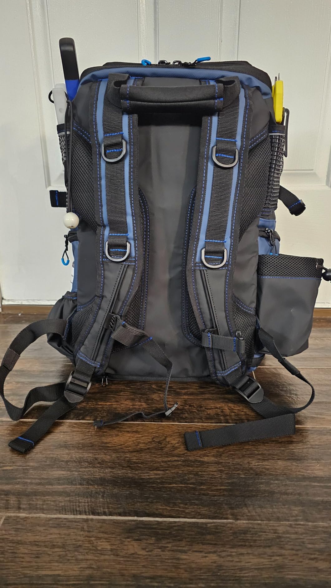 Reaction Tackle Fishing Tackle Bag - Salt Water Resistant Fishing Bag, 1000D PVC Waterproof Material, Tackle Box Organizer with Dividers for 3600 or 3700 Trays customer photo 2