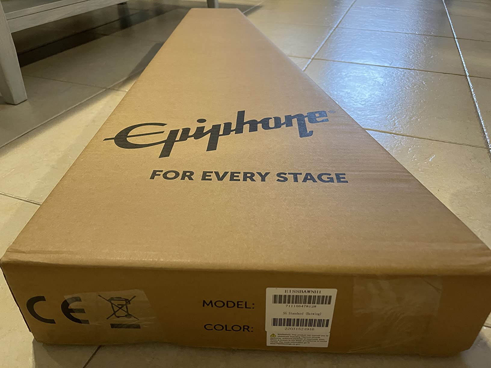 Epiphone SG Standard Electric Guitar, Lefty Cherry customer photo 1